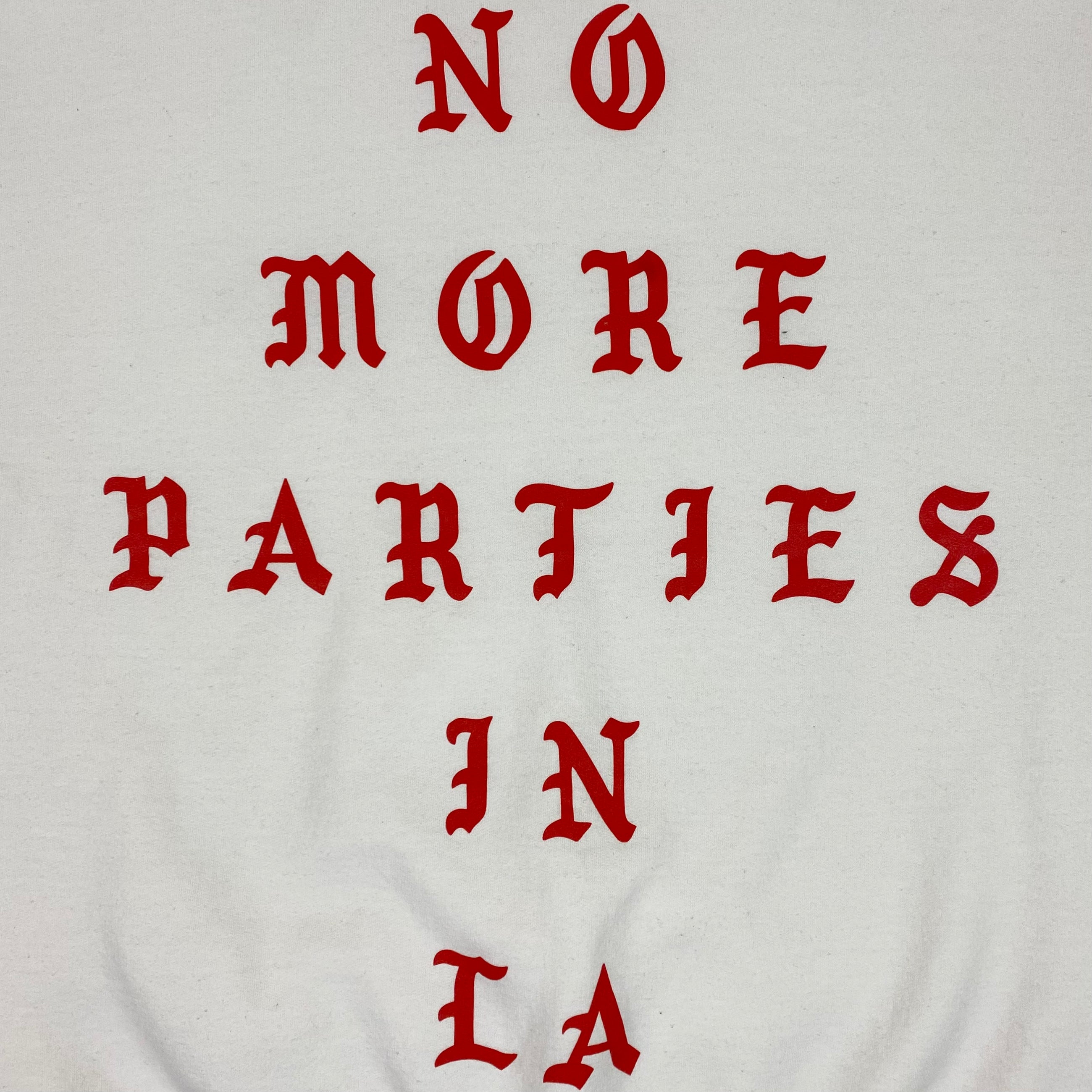 The Life of Pablo 2016 Los Angeles ‘No More Parties’ Crewneck