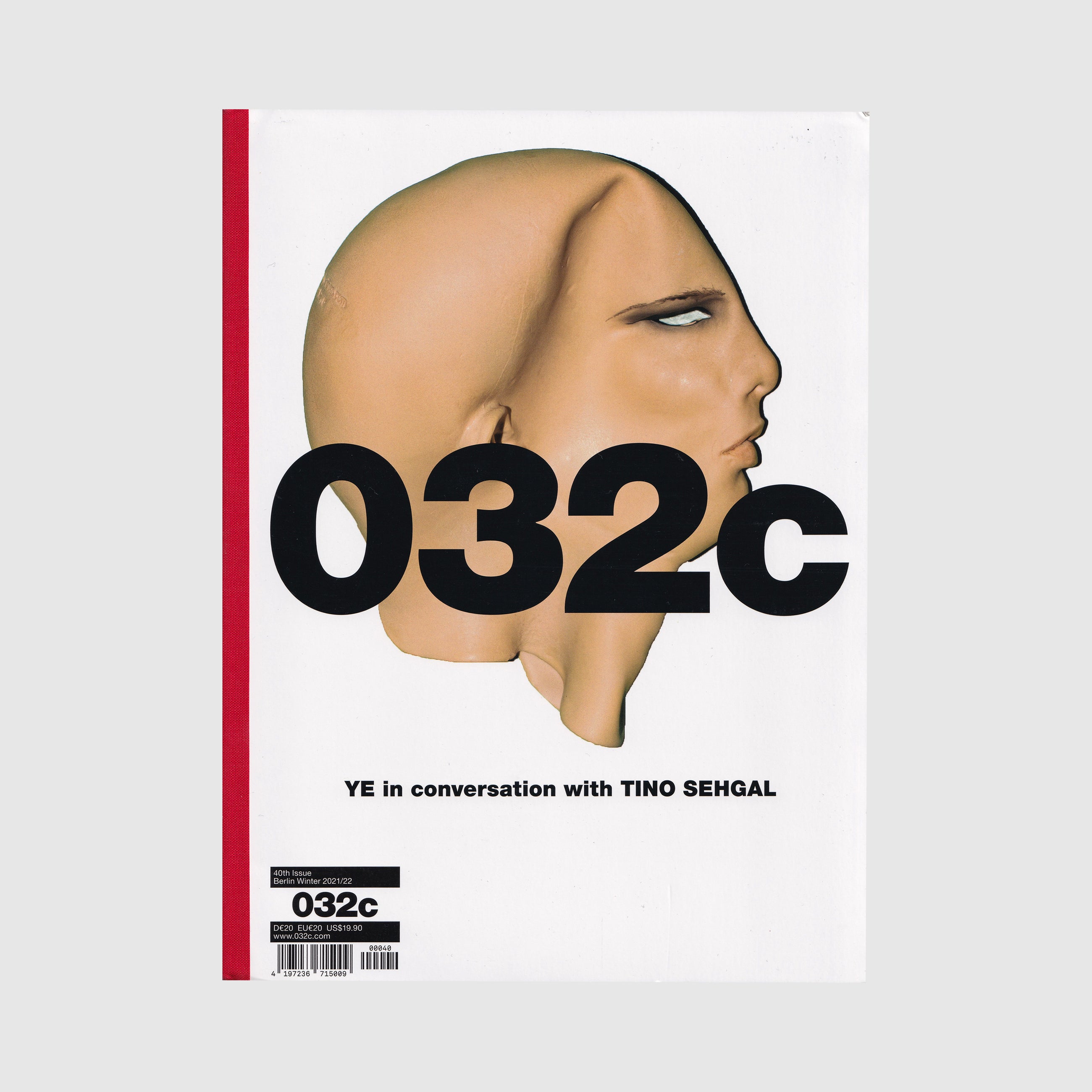 032c 2021 Issue 40 Ye In Conversation With Tino Sehgal (Donda Era)