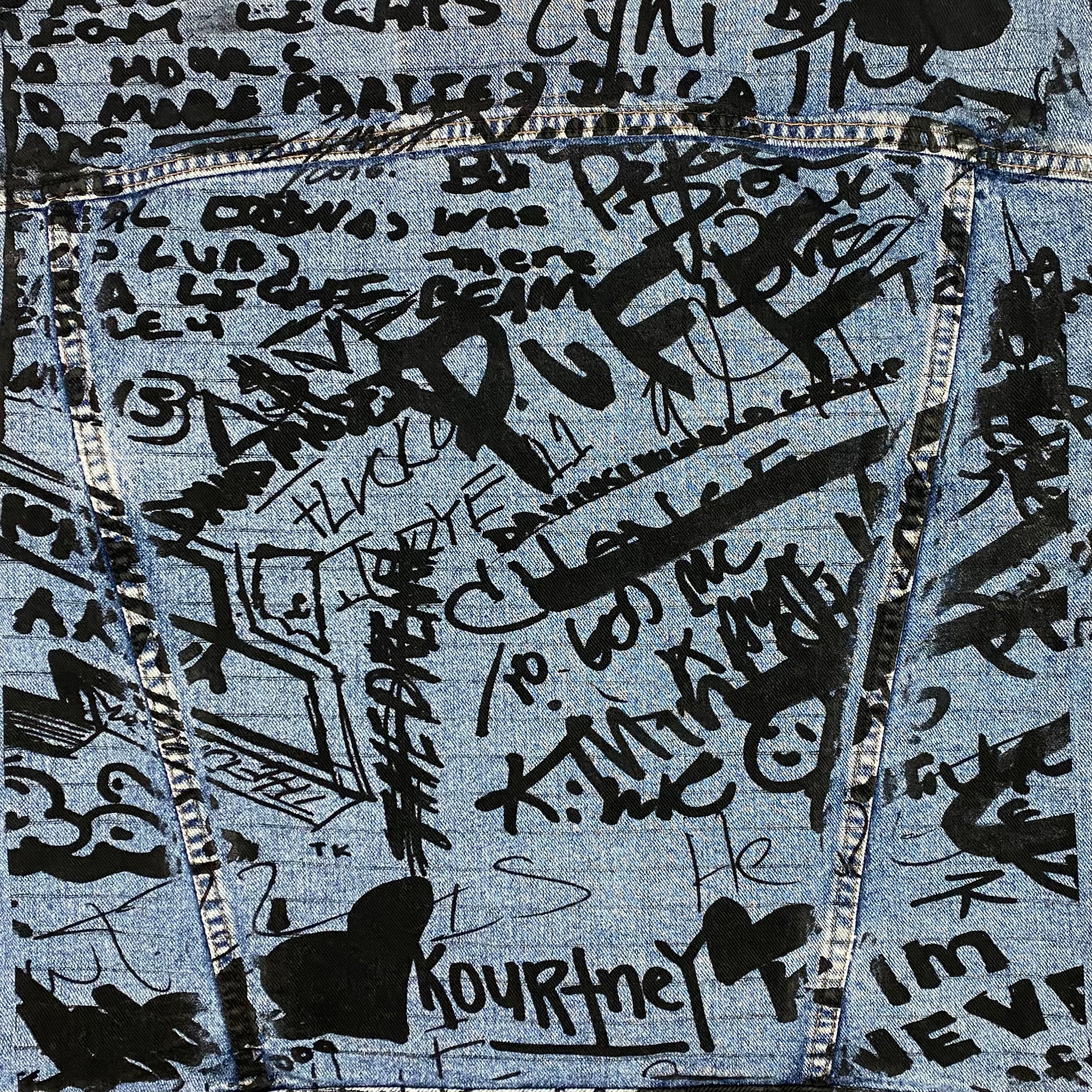 The Life of Pablo 2016 Studio Notepad 1 of 1 Denim Jacket