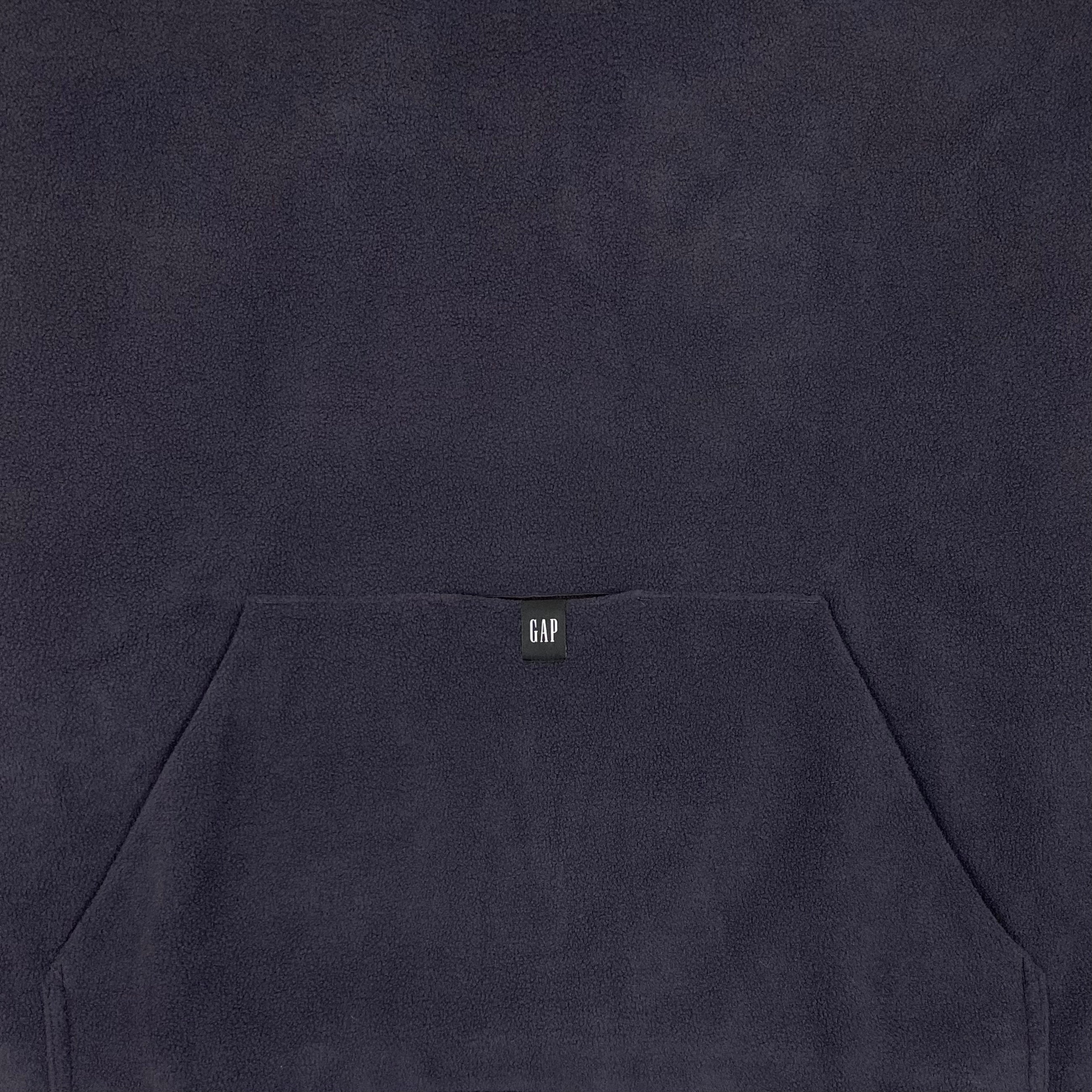 Yeezy Gap Balenciaga 2022 Polar Fleece Hoodie In Dark Grey
