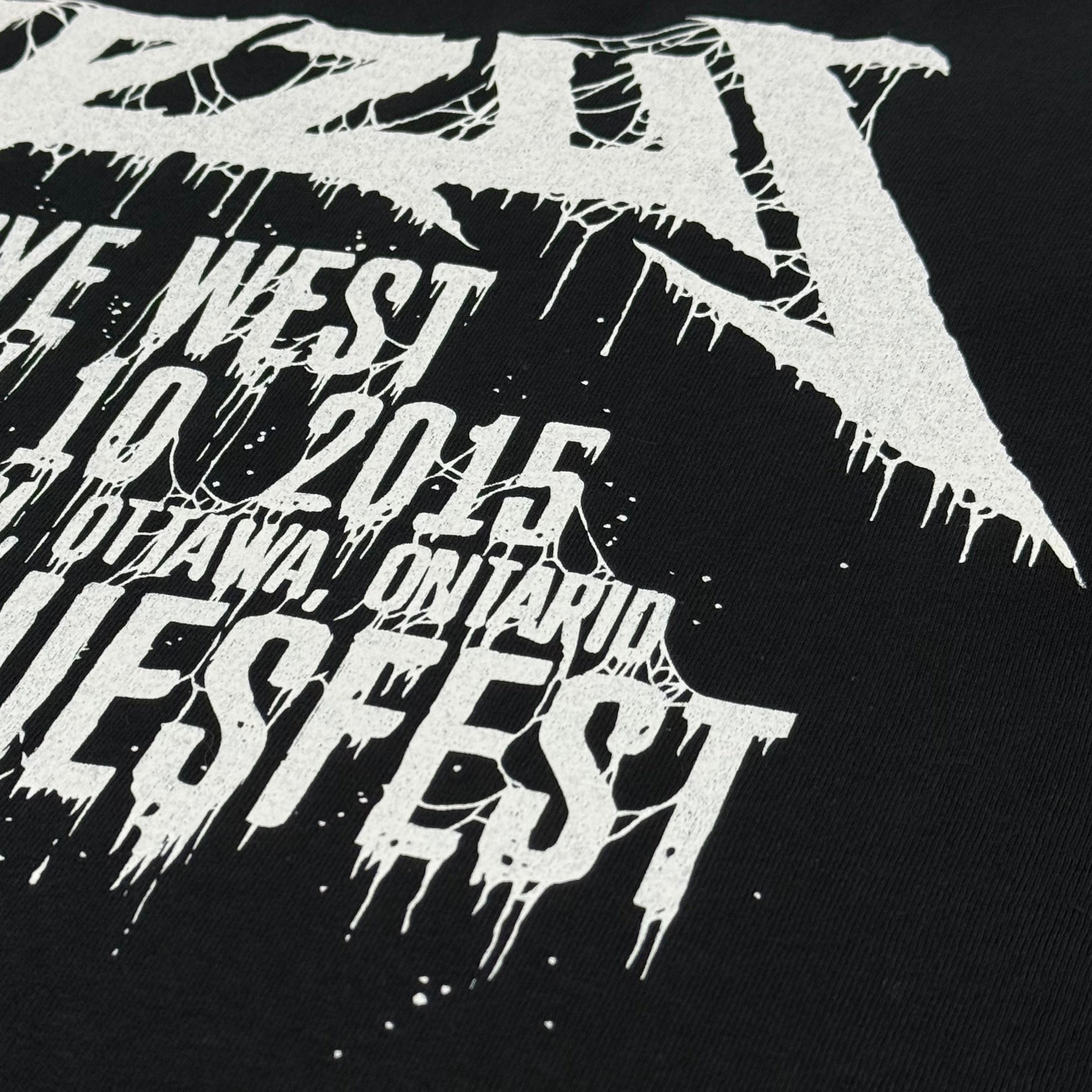 Yeezus 2015 Unreleased Ottawa Bluesfest Long Sleeve By Wes Lang