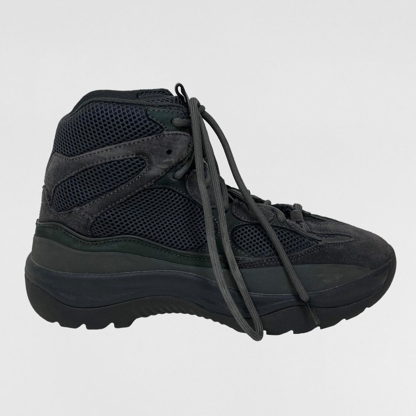 Yeezy Season 6 Suede Desert Boots In Graphite | Paris Saint yeezy 