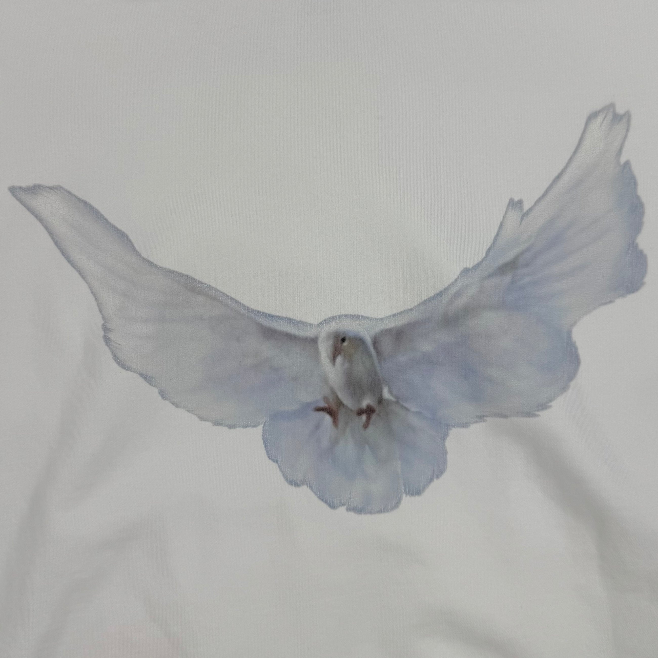 Yeezy Gap Balenciaga 2022 Double Layered Dove Hoodie In White