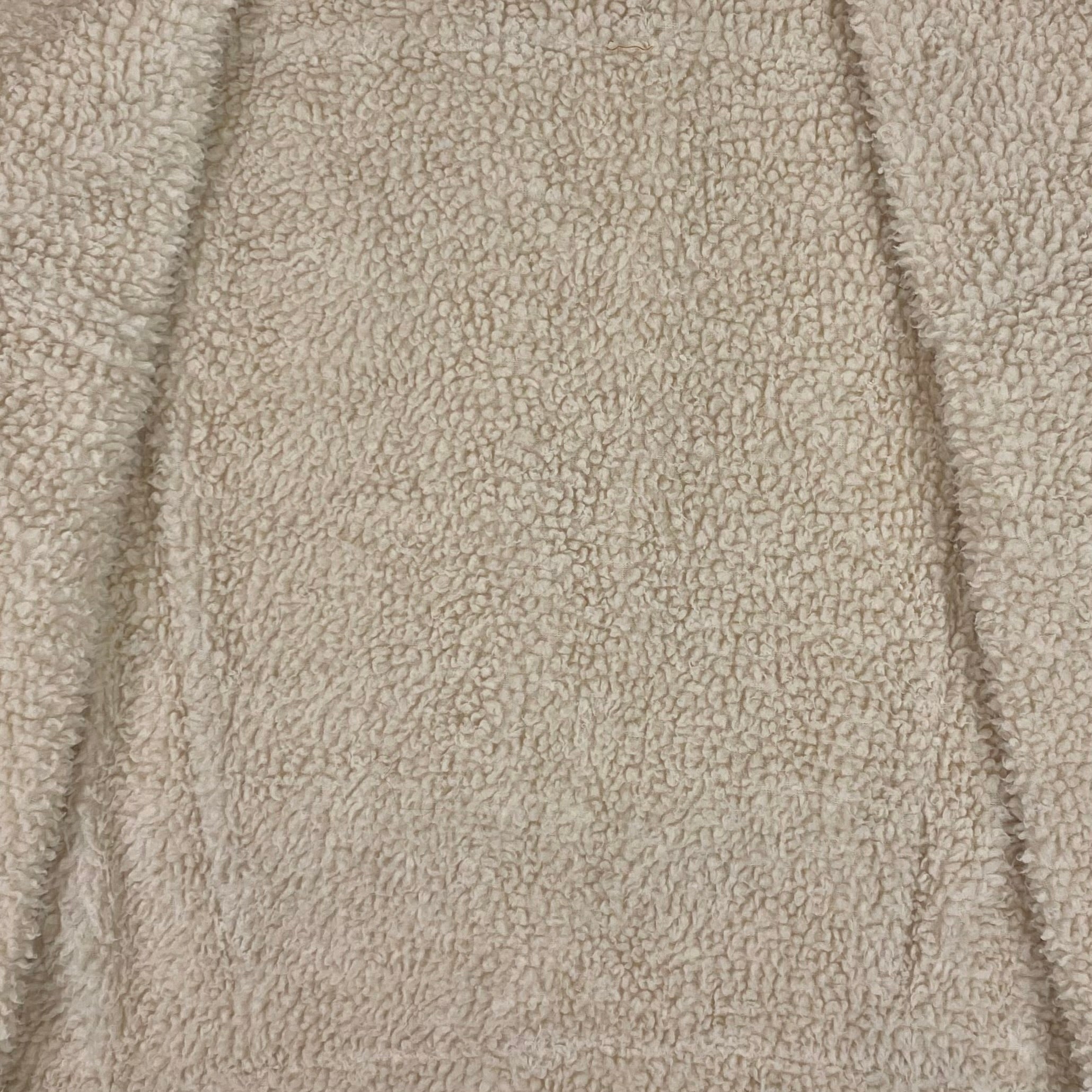 Yeezy Season 5 Sherpa Denim Jacket In Bleach