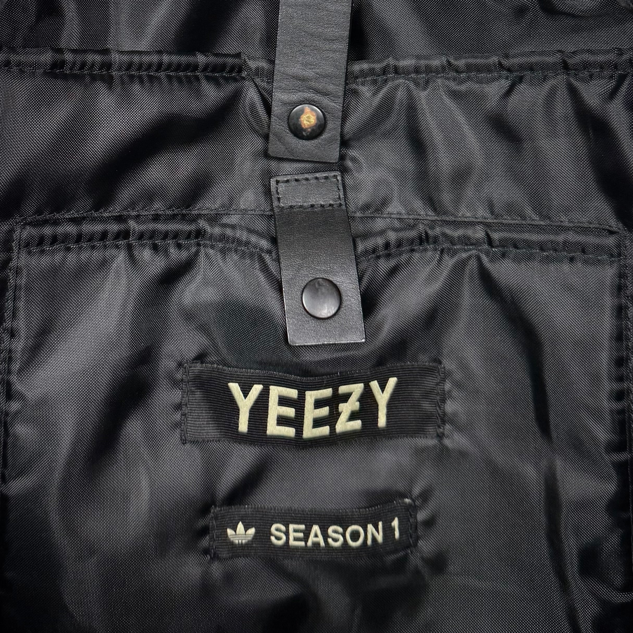 Yeezy Season 1 Double Pocket Backpack In Black