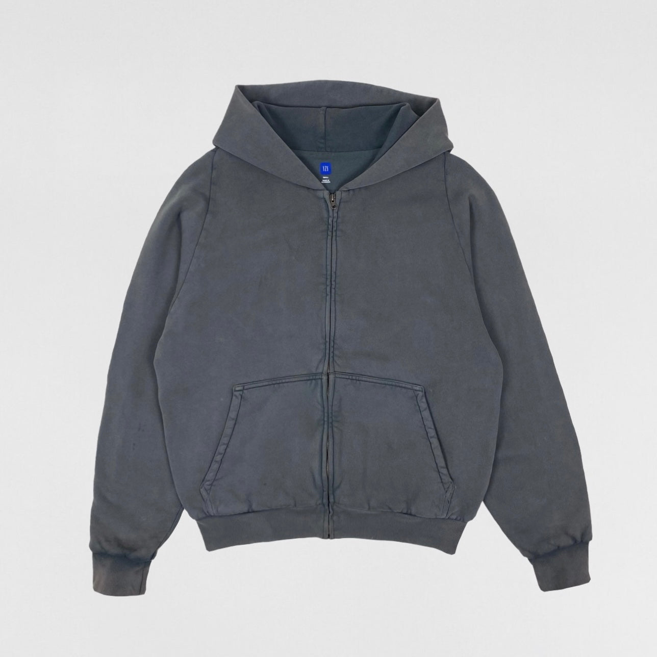 Yeezy Gap 2022 Zip Hoodie In Poetic Grey | Paris Saint