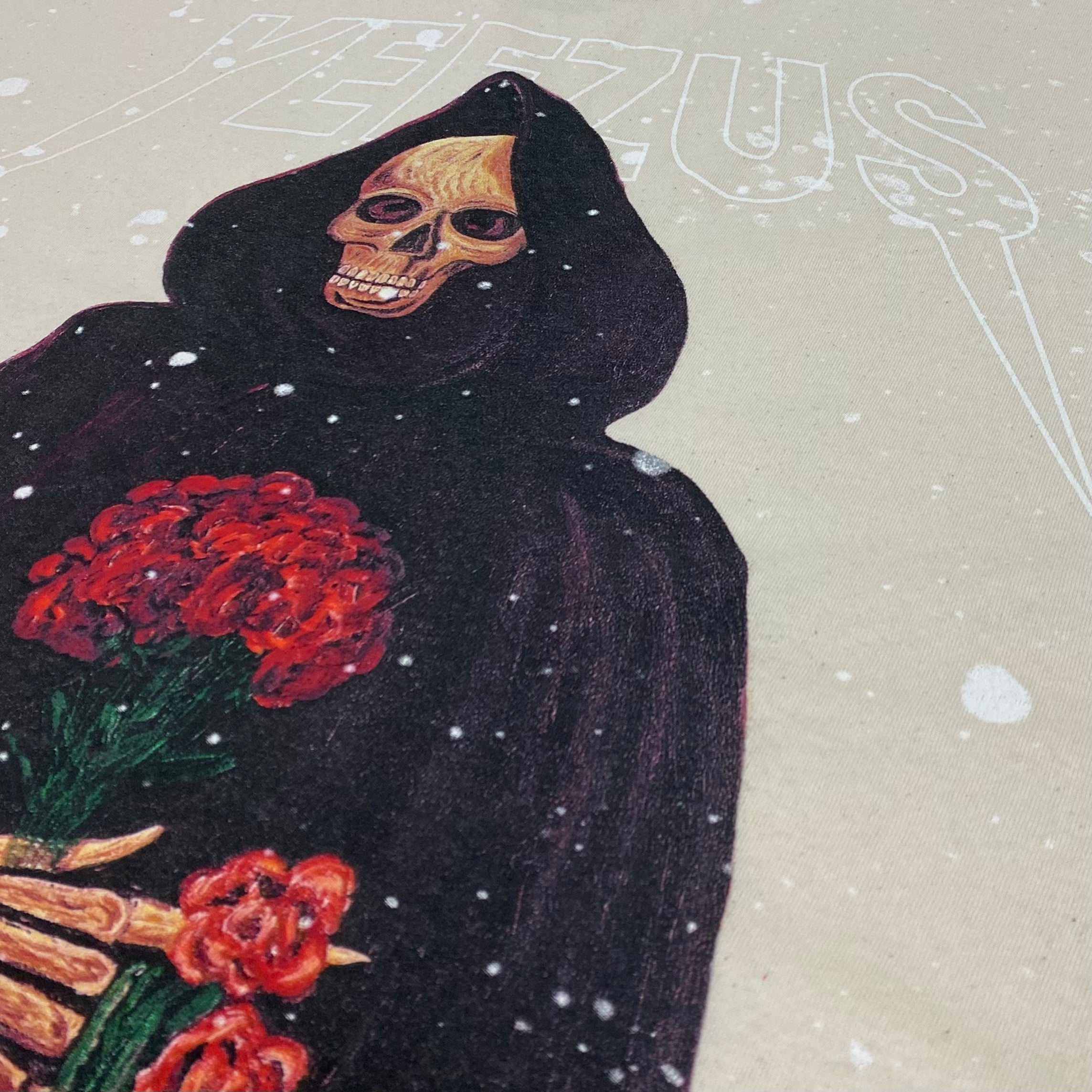 Yeezus Tour 2014 Las Vegas Splatter Tee By Jerry Lorenzo