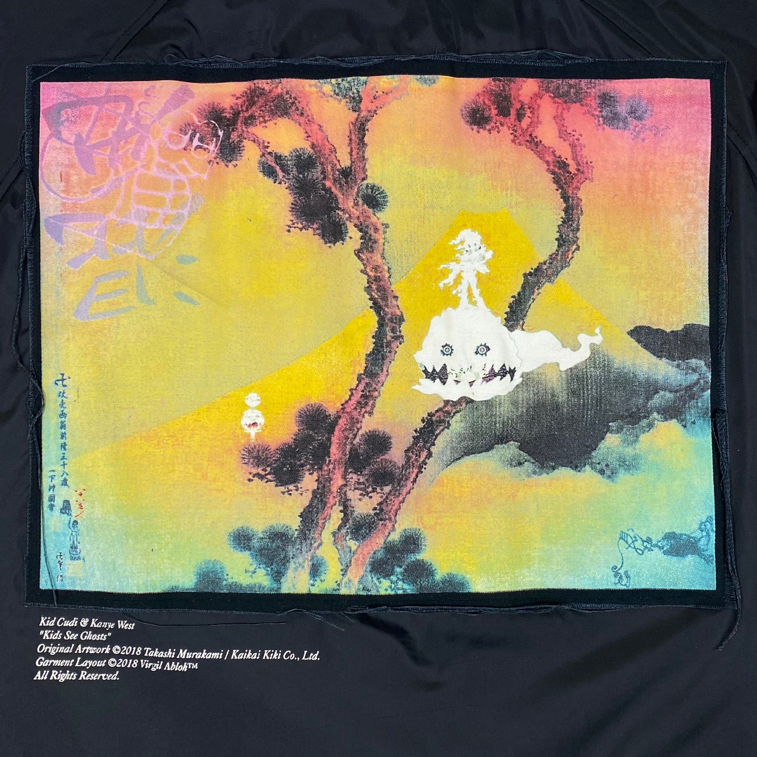 Kids See Ghost 2018 Album Artwork Jacket By Virgil Abloh & Takashi Murakami