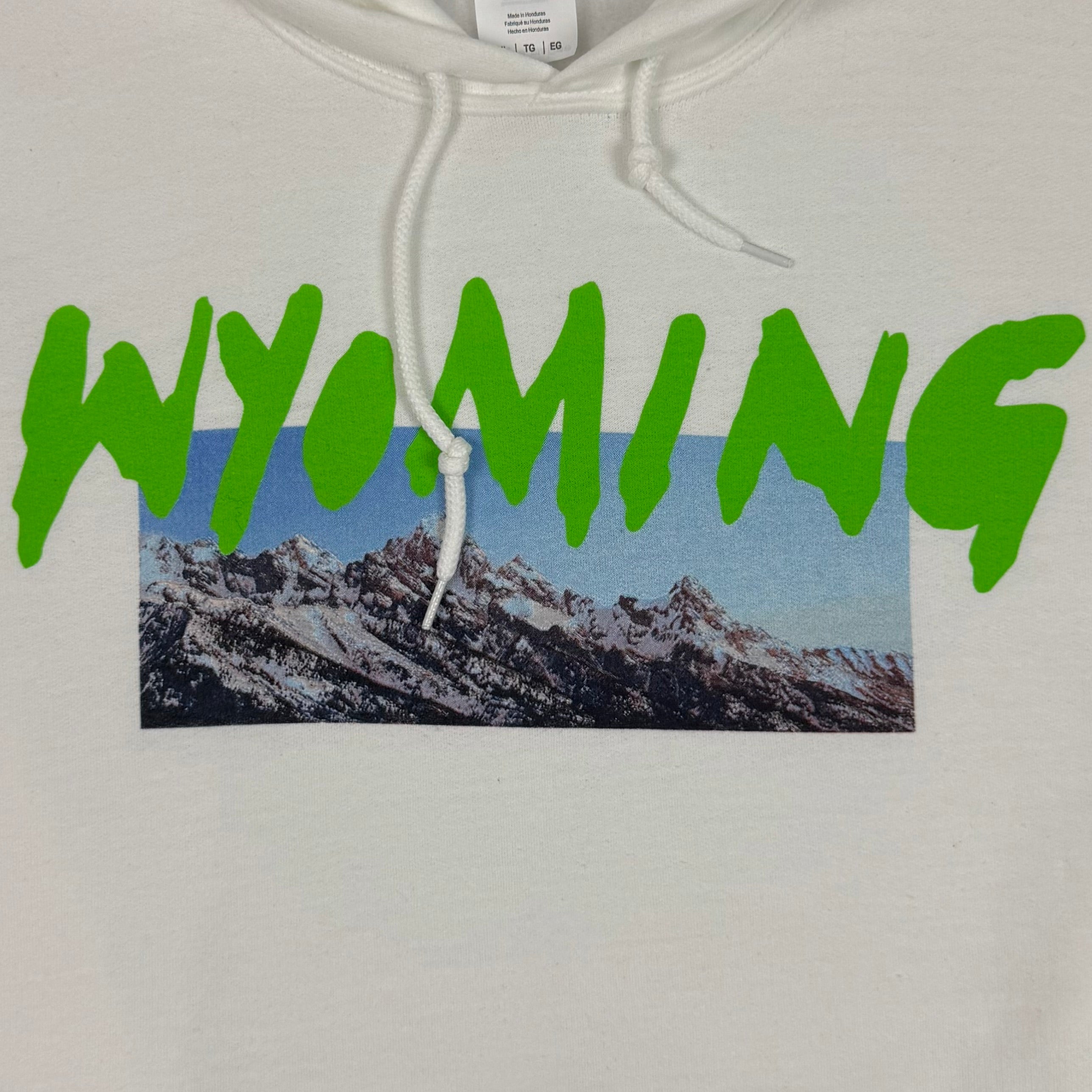 Ye 2018 Wyoming Hoodie In White