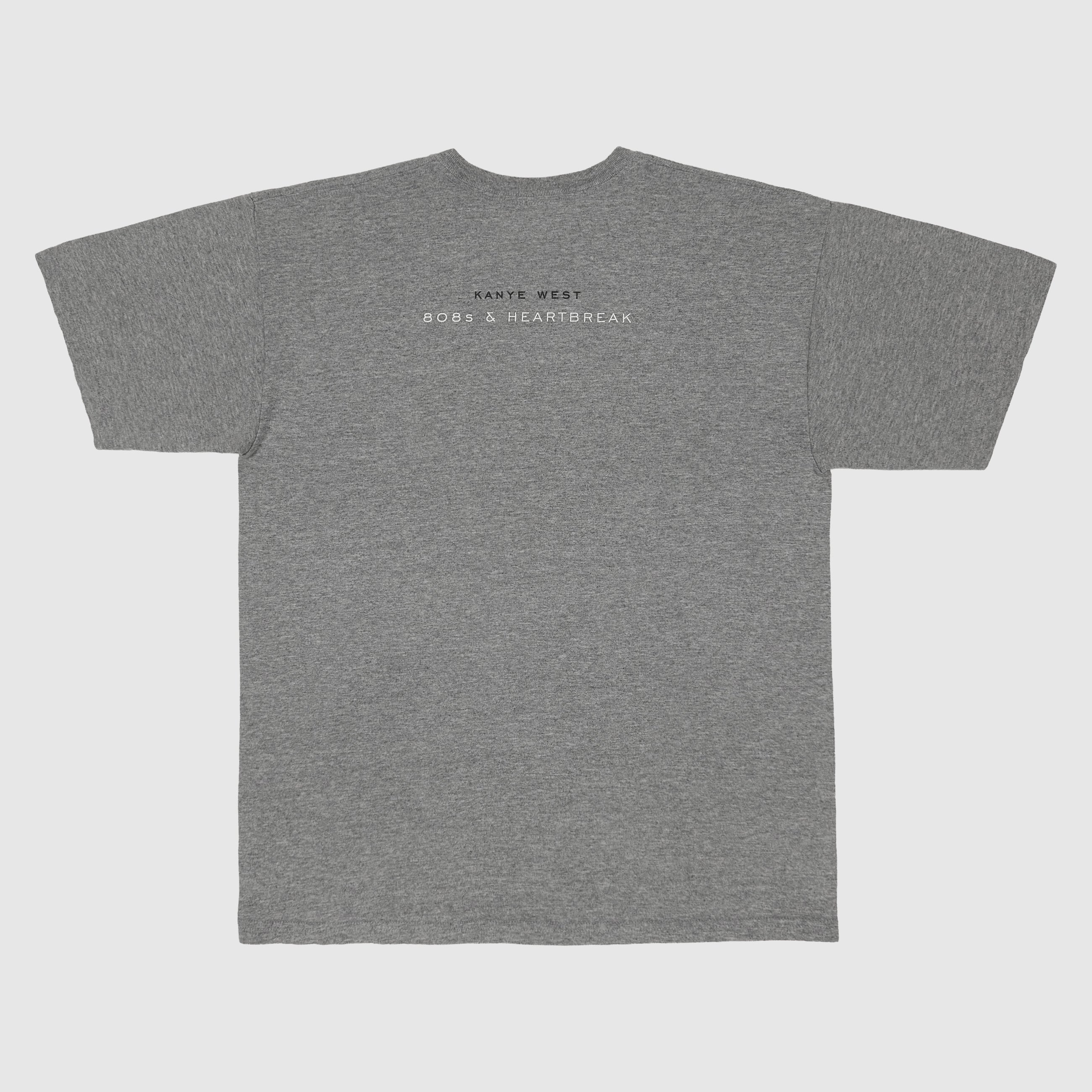 808’s & Heartbreak 2008 Logo Tee In Heather Grey