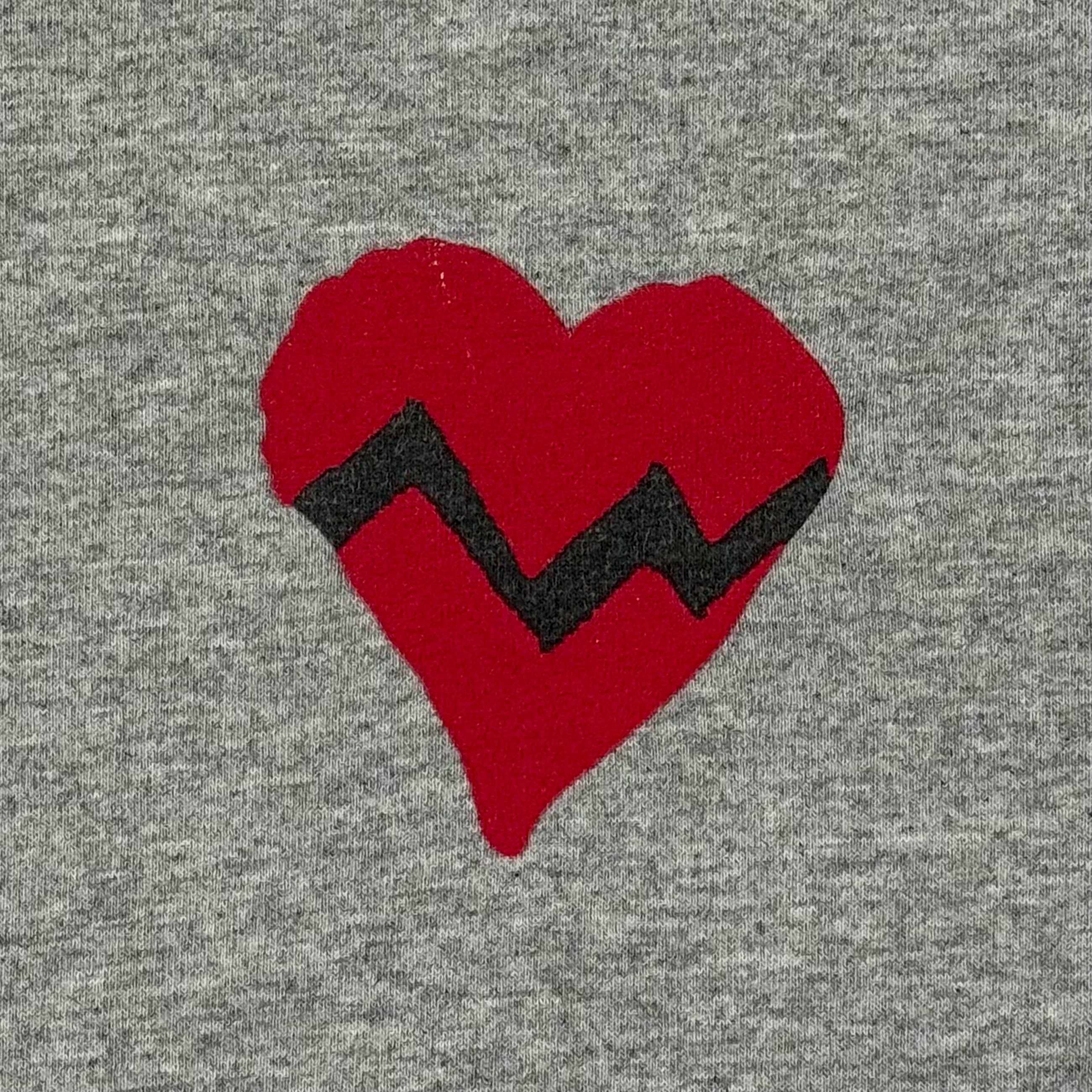 808’s & Heartbreak 2008 Logo Tee In Heather Grey