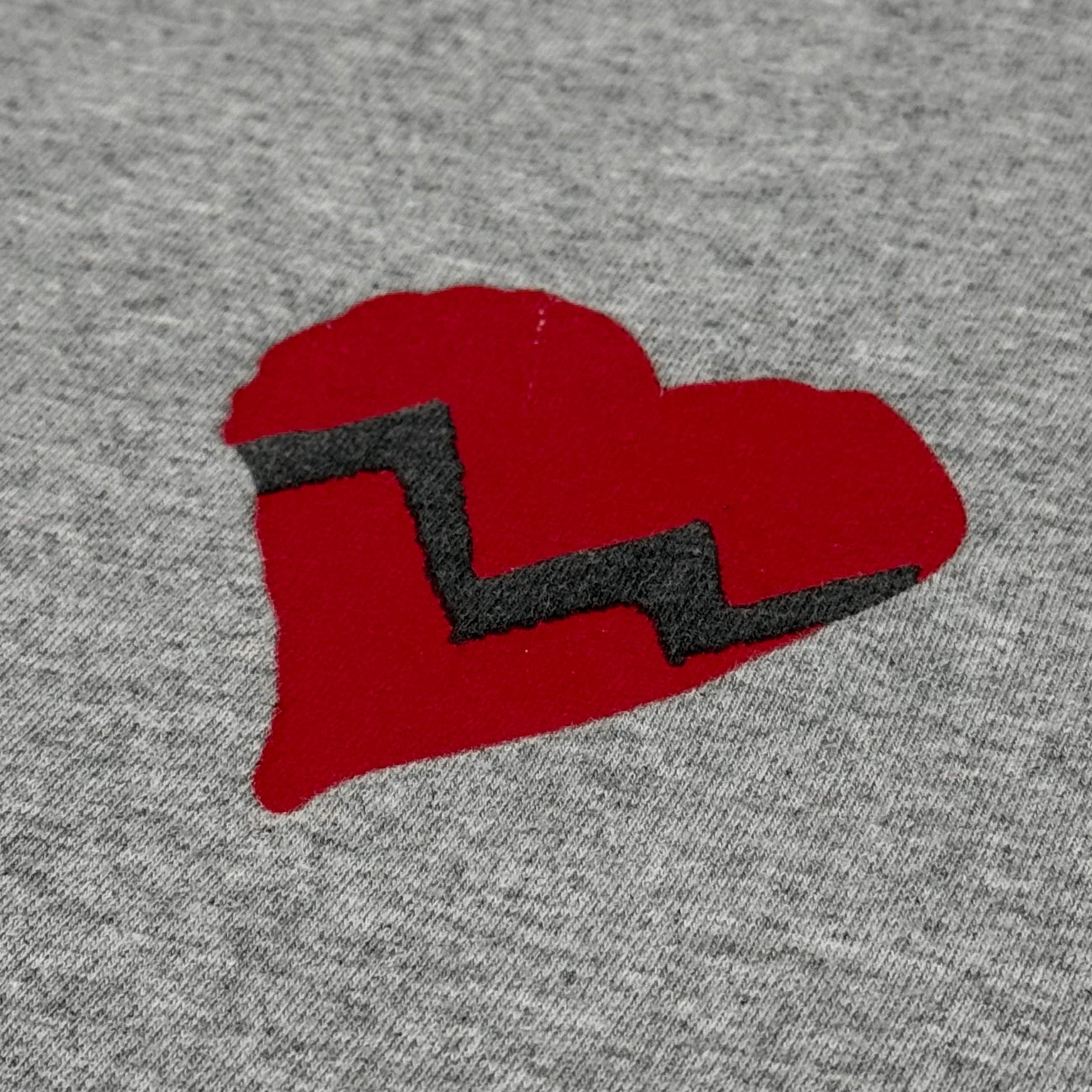 808’s & Heartbreak 2008 Logo Tee In Heather Grey