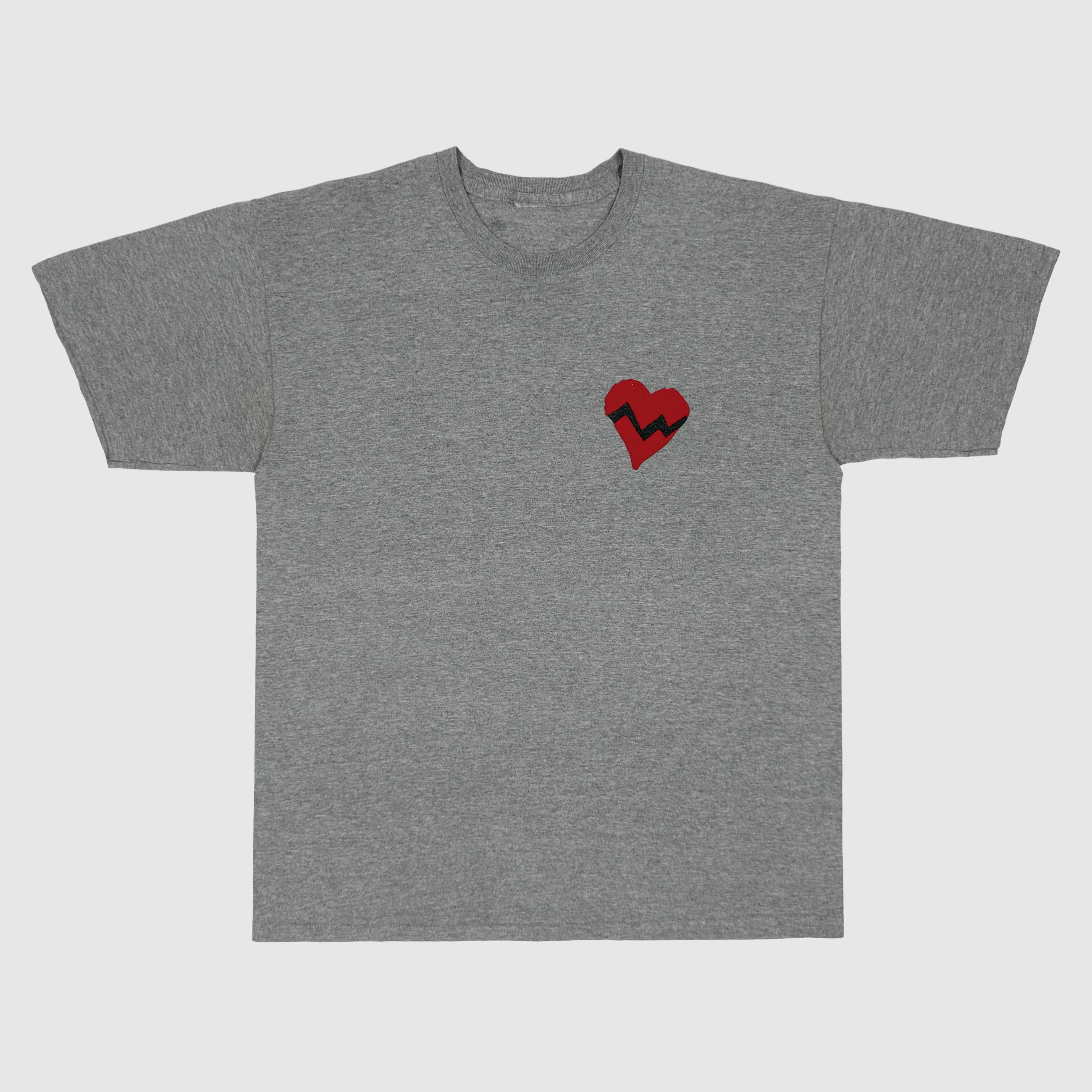 808’s & Heartbreak 2008 Logo Tee In Heather Grey