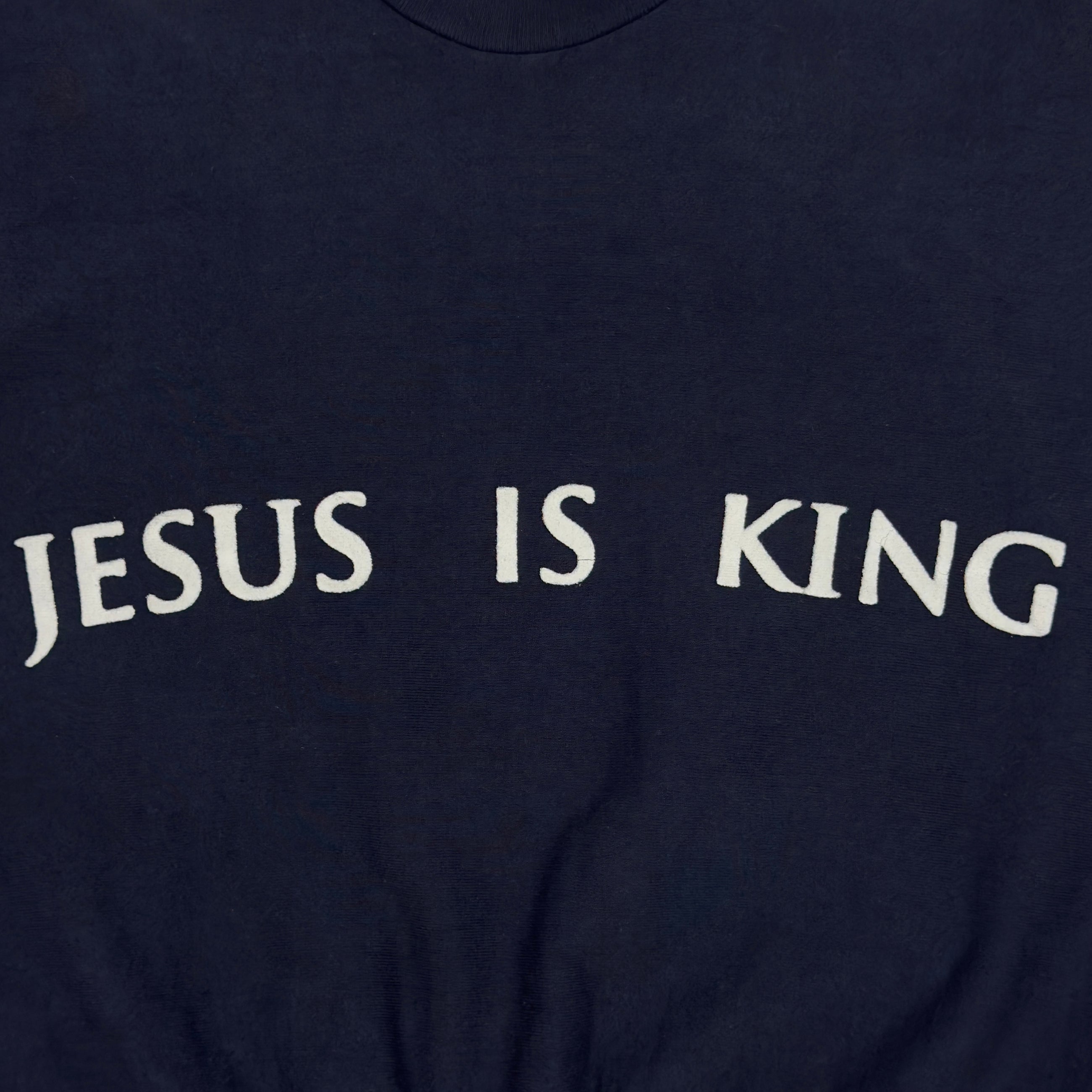 Jesus Is King 2019 Chicago Portrait Crewneck In Navy