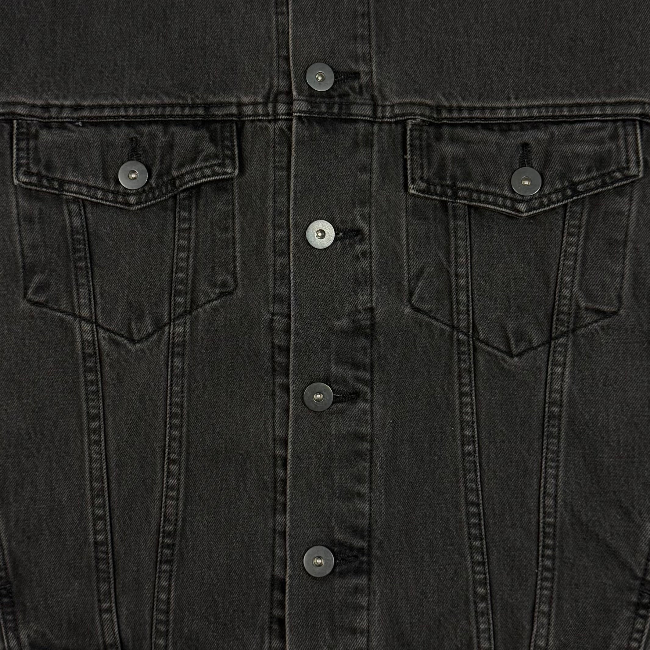 Yeezy Season 5 Classic Denim Jacket In Faded Ink