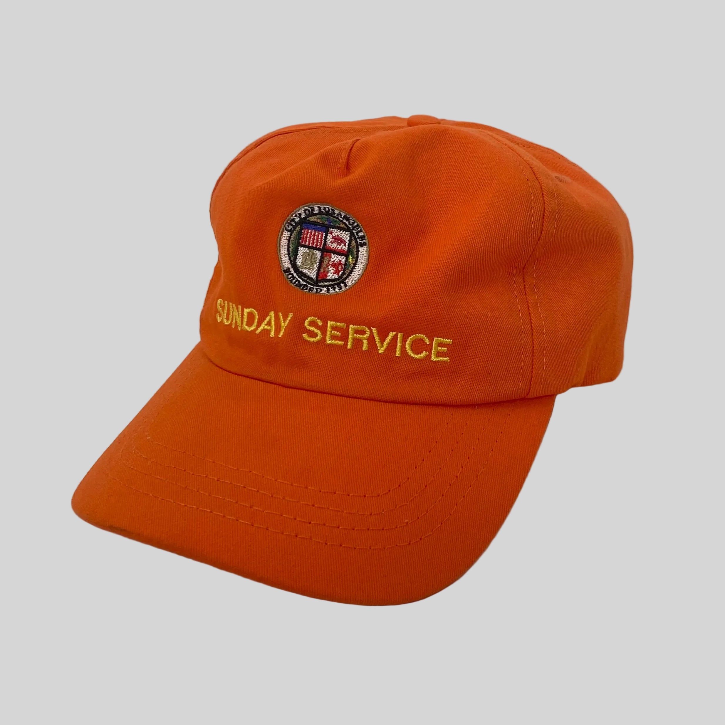 Jesus Is King 2019 Unreleased Sunday Service Hat In Orange
