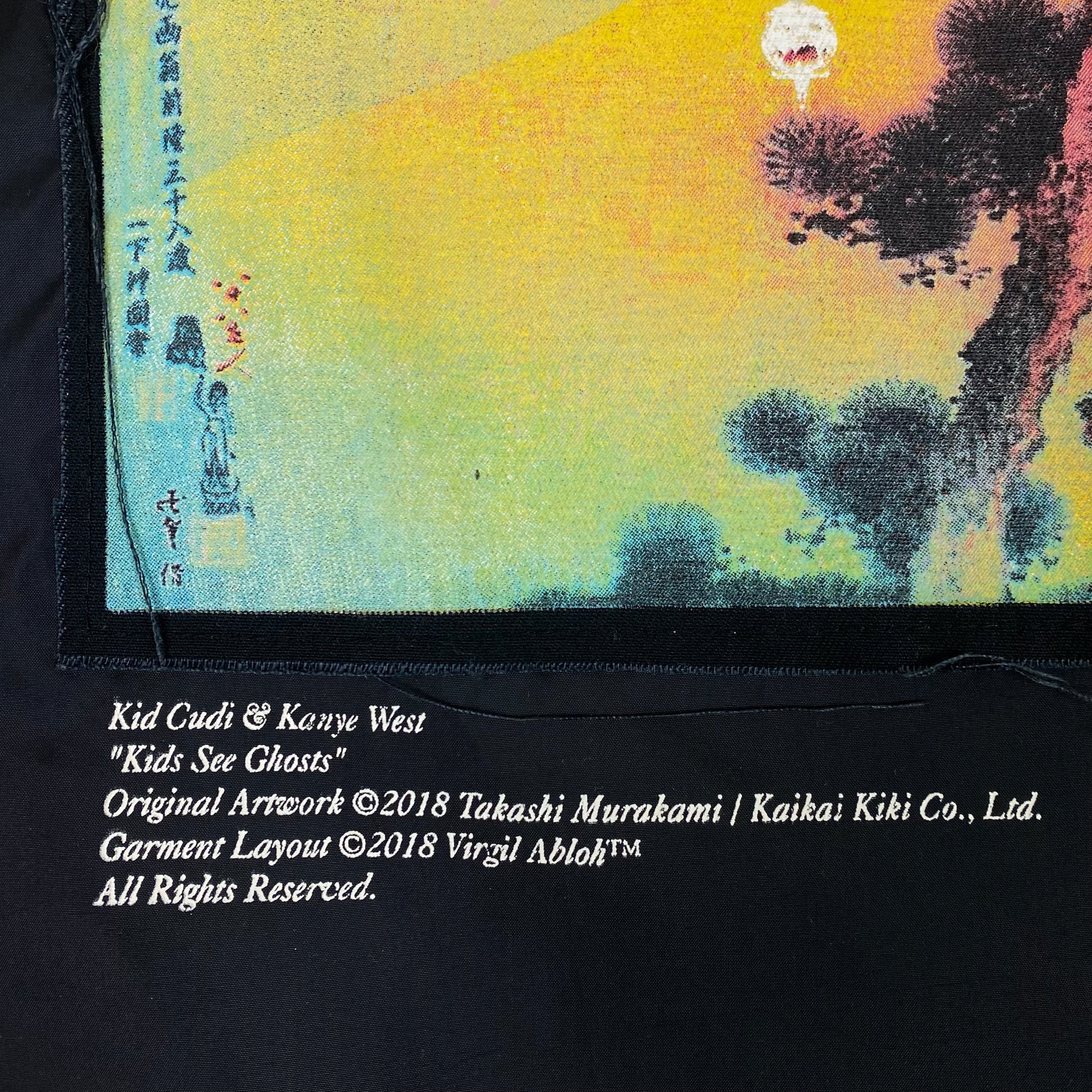 Kids See Ghost 2018 Album Artwork Jacket By Virgil Abloh & Takashi Murakami