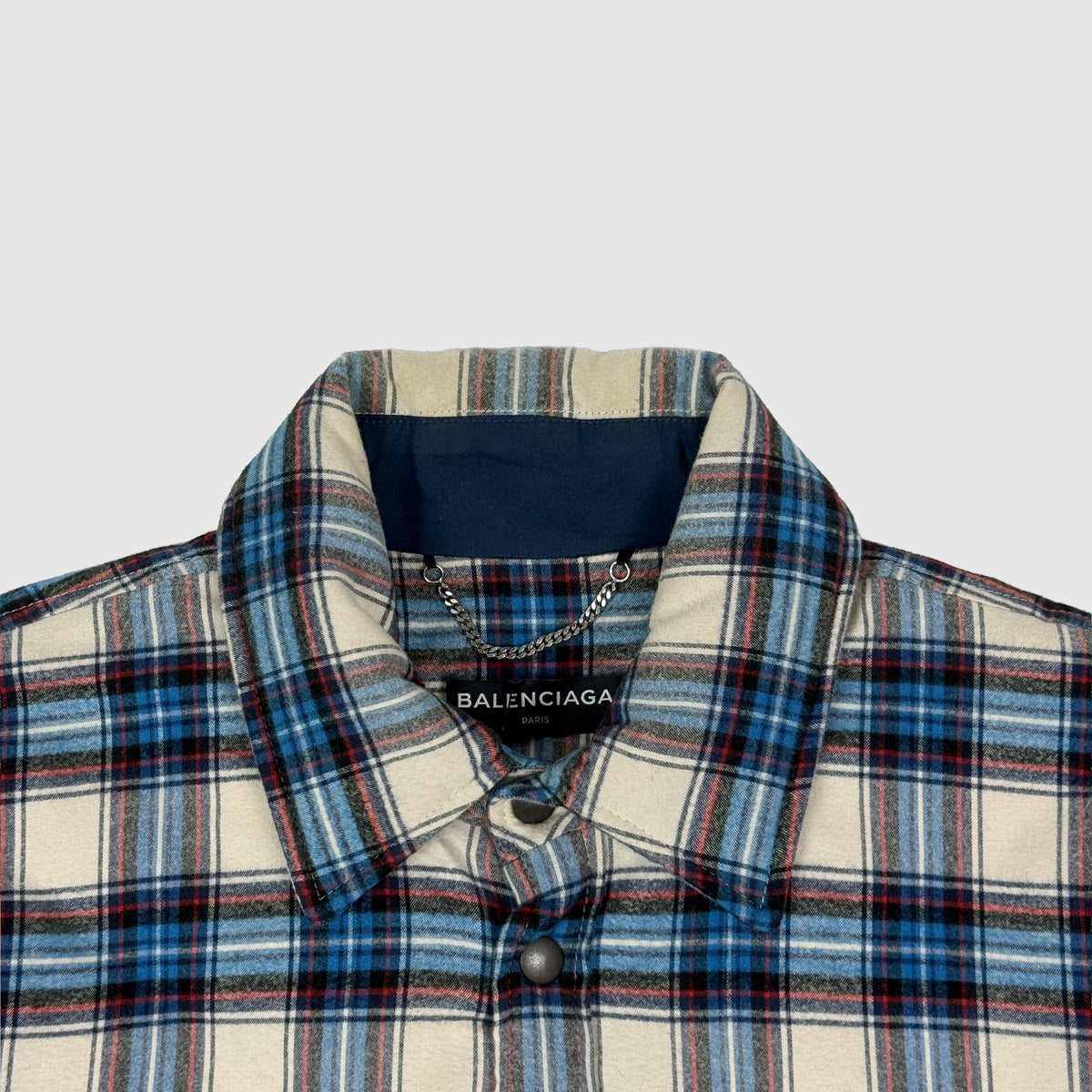 Balenciaga FW17 Padded Oversized Flannel By Demna