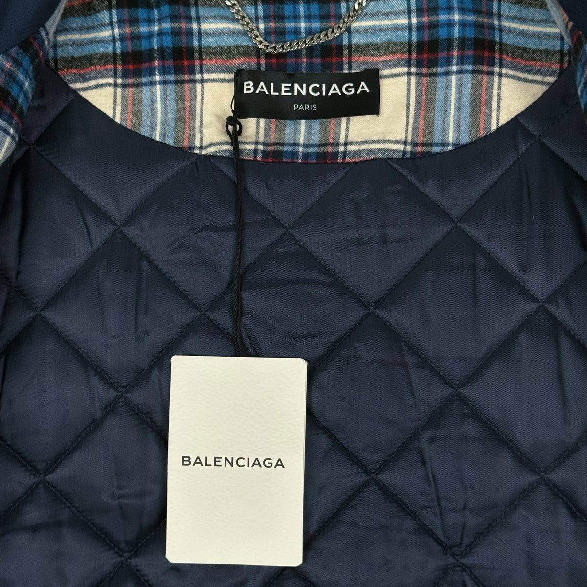 Balenciaga FW17 Padded Oversized Flannel By Demna