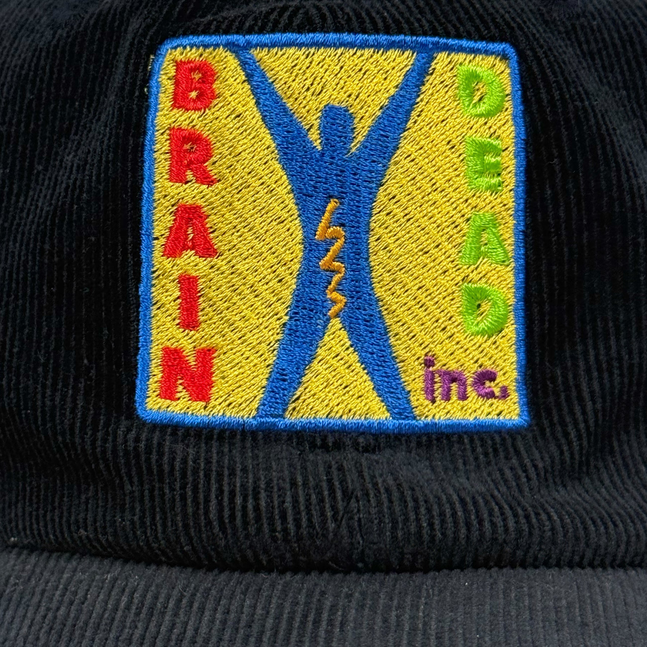 Brain Dead Start Up Corduroy Hat In Navy