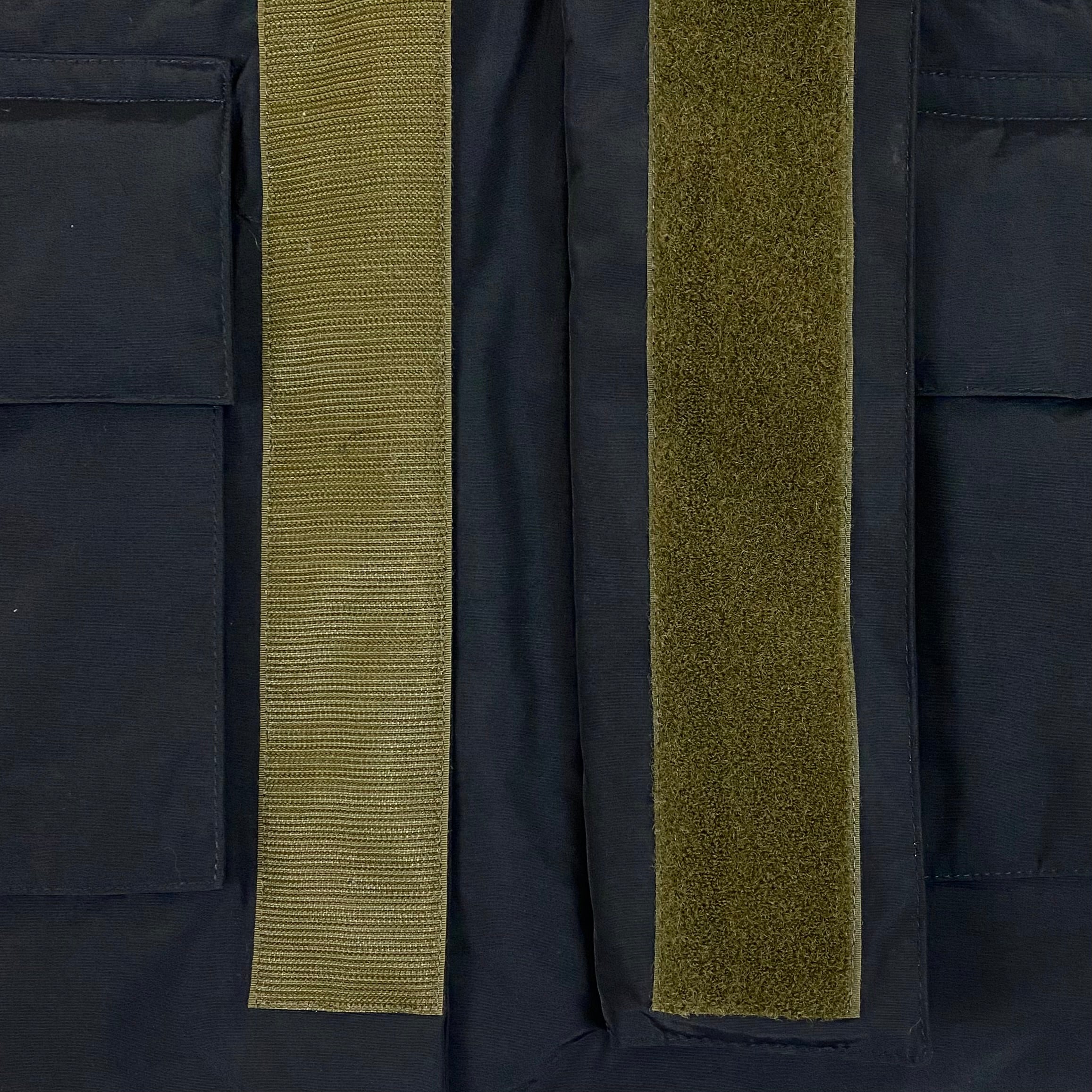 Yeezy Season 1 Nylon Oversized Padded Vest In Black