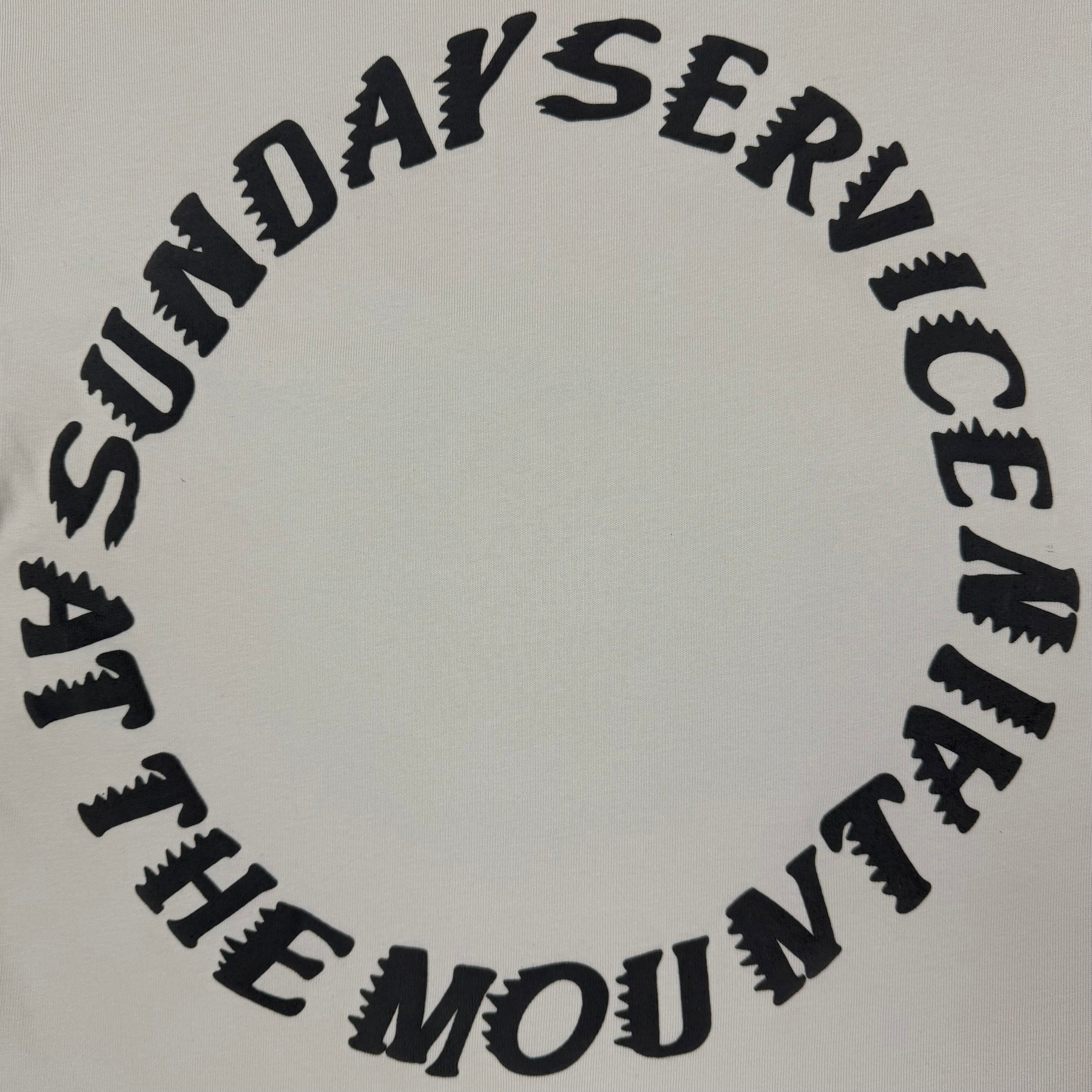 Jesus Is King 2019 Unreleased Coachella 'Sunday Service At The Mountain' Tee By CPFM