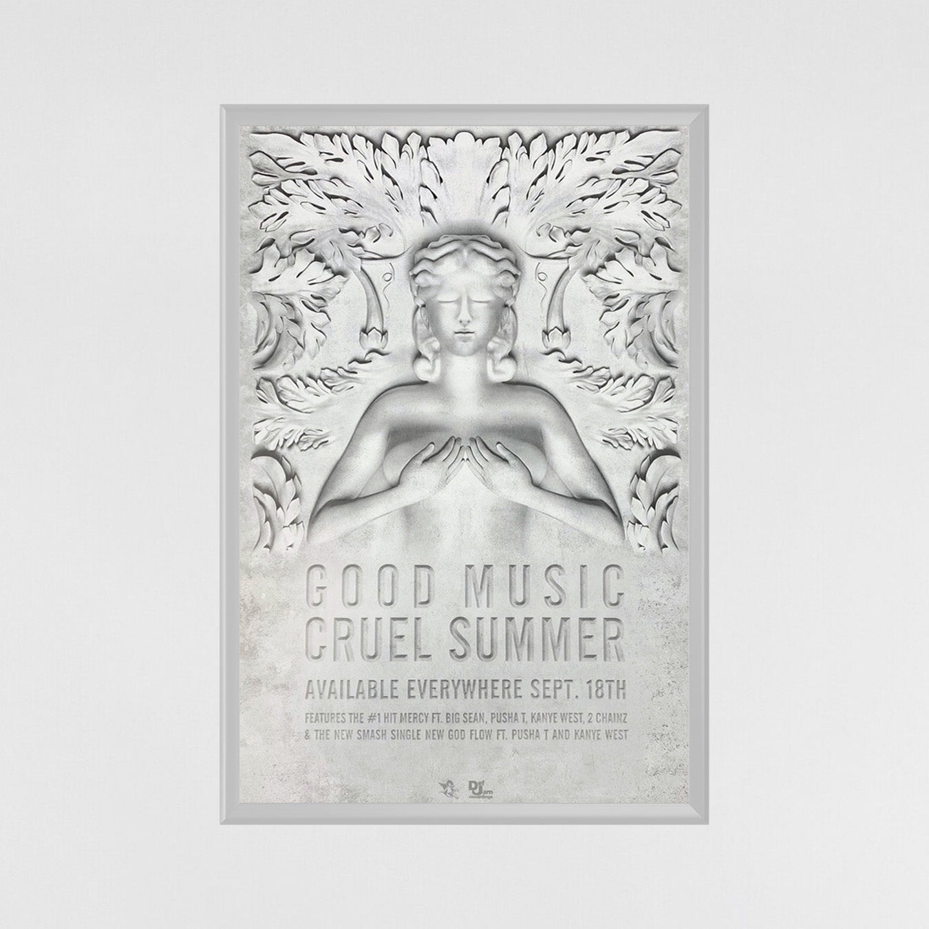 Good Music 2012 Cruel Summer Poster By Virgil Abloh | Paris Saint