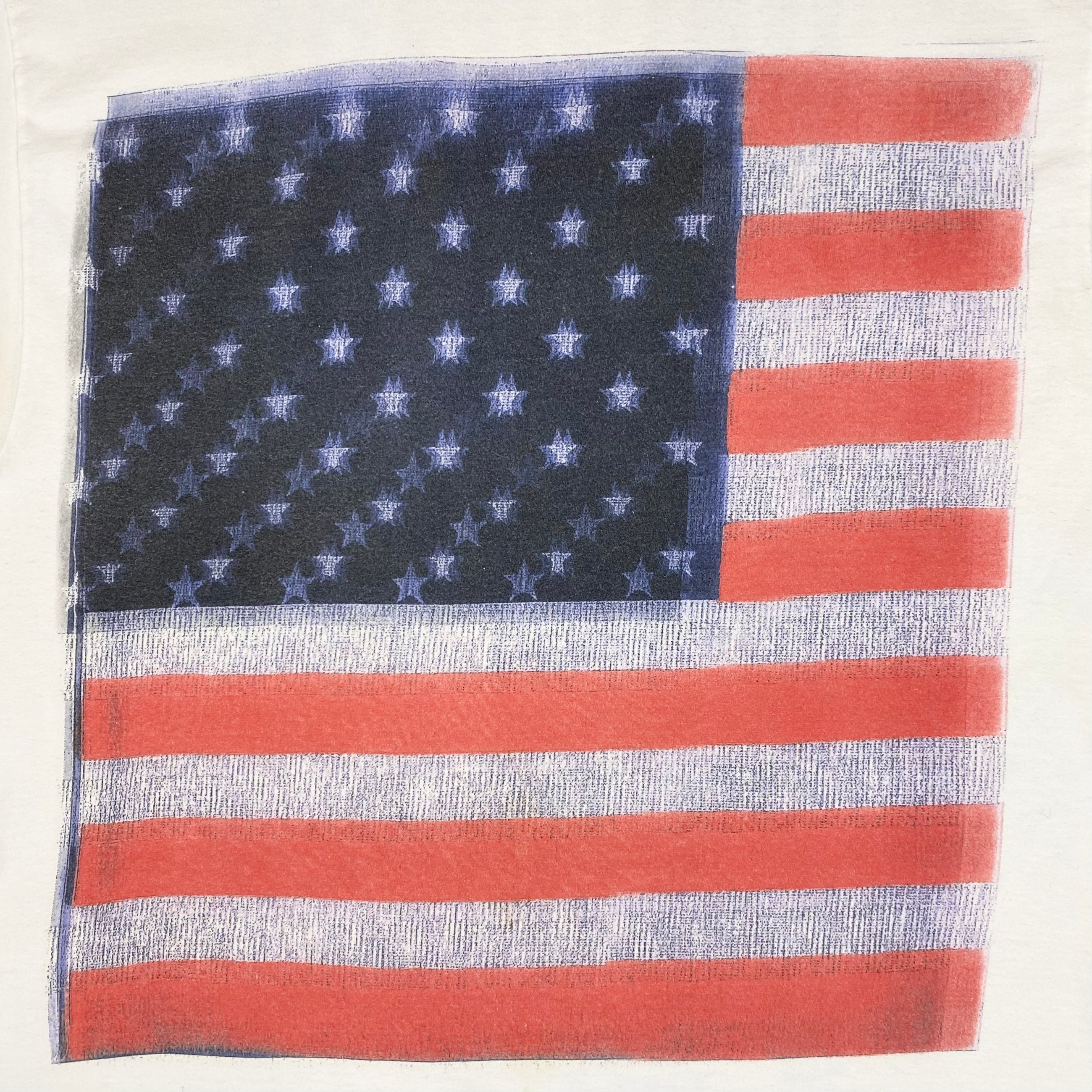 Watch The Throne 2012 USA Flag Tee In White