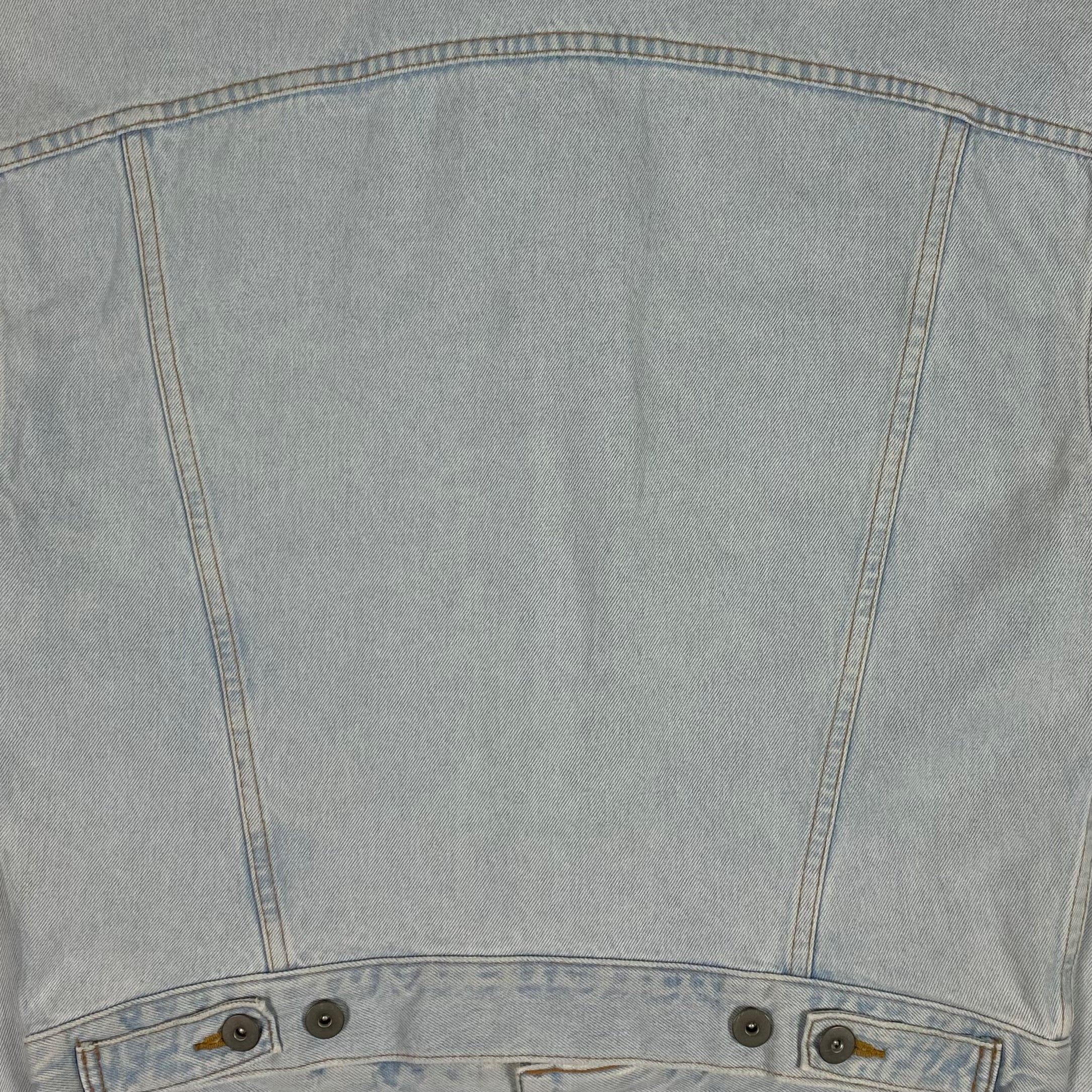 Yeezy Season 5 Denim Jacket In Faded Indigo