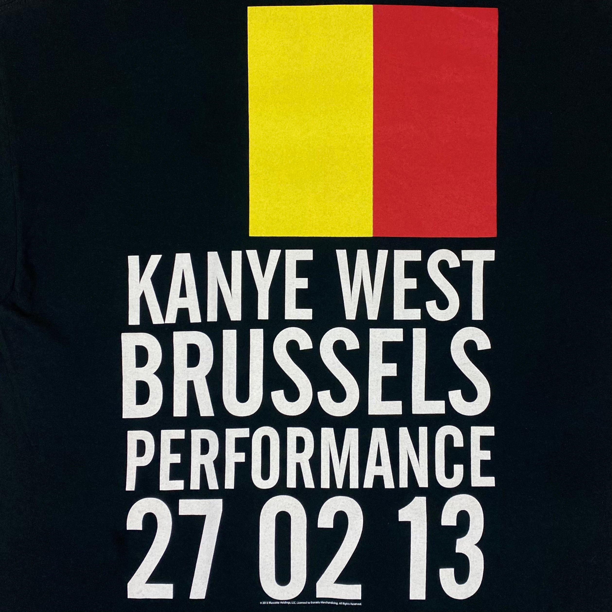 Kanye 2013 Brussels Performance Tee By Virgil Abloh