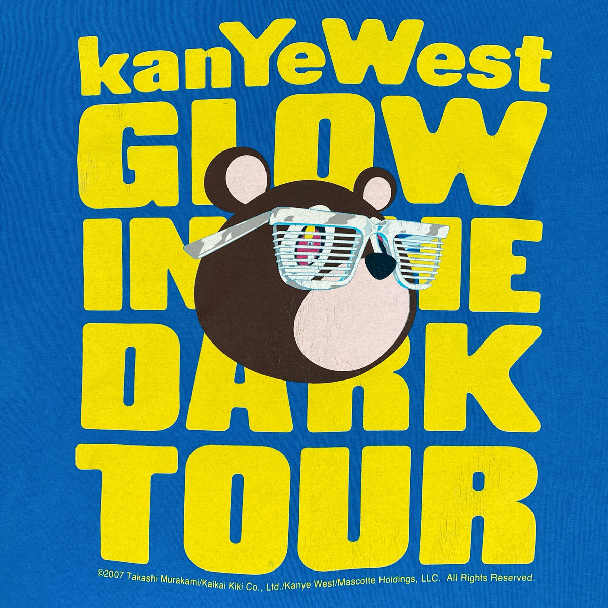 Graduation 2008 Glow In The Dark Tee In Blue