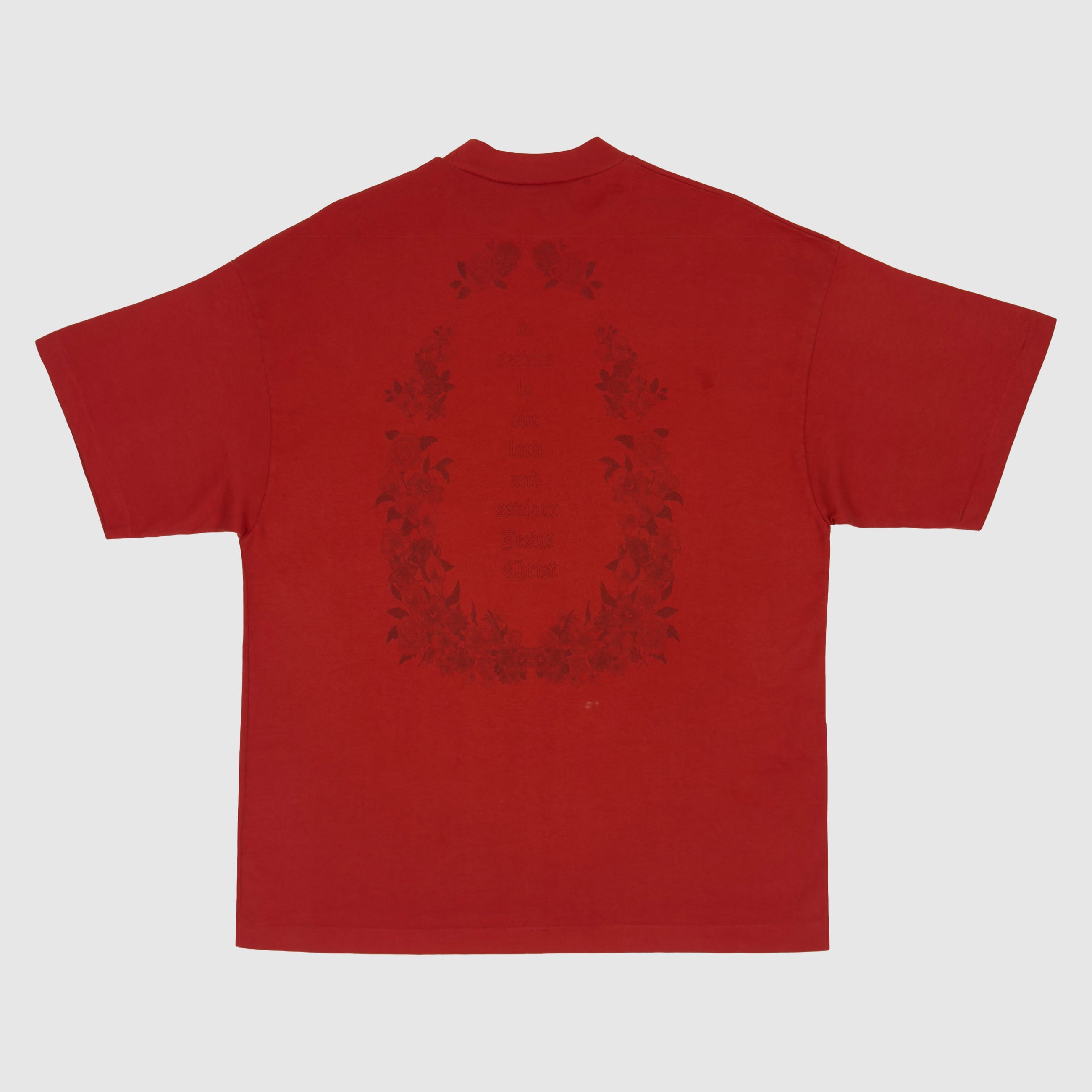 Jesus Is King 2019 Unreleased Sunday Service Christ's Choir Tee In Red
