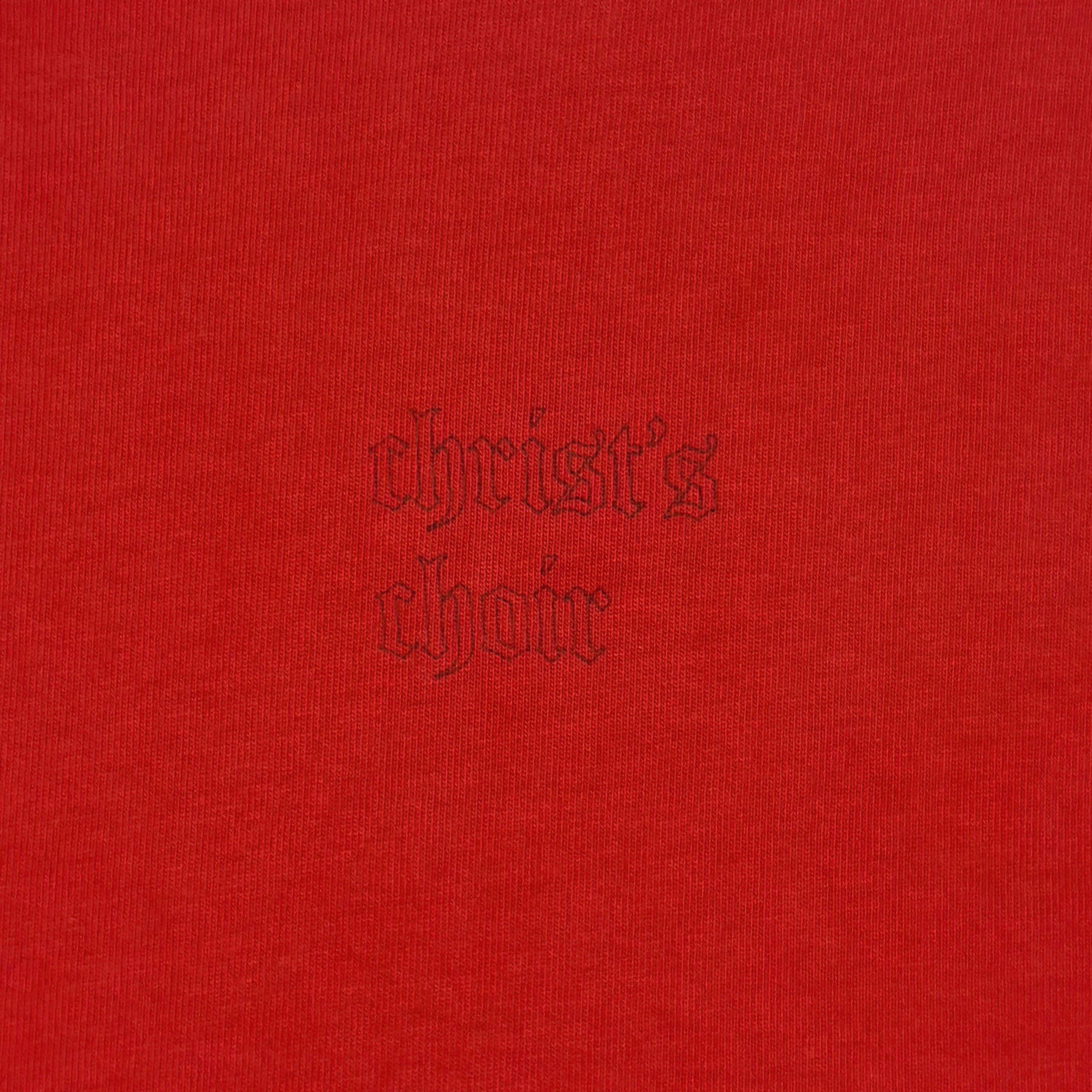 Jesus Is King 2019 Unreleased Sunday Service Christ's Choir Tee In Red