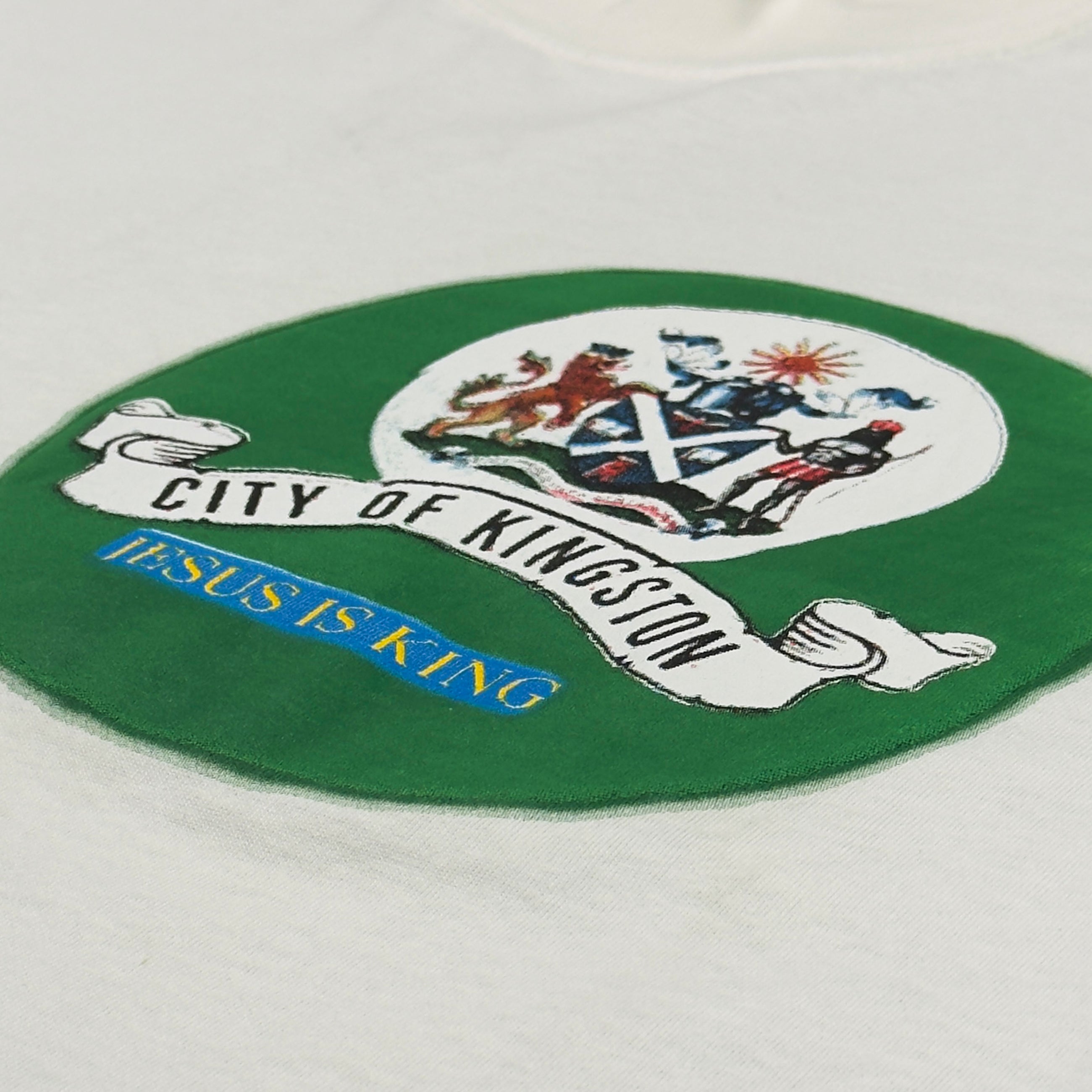 Jesus Is King 2019 Unreleased Jamaica Sunday Service Tee In White