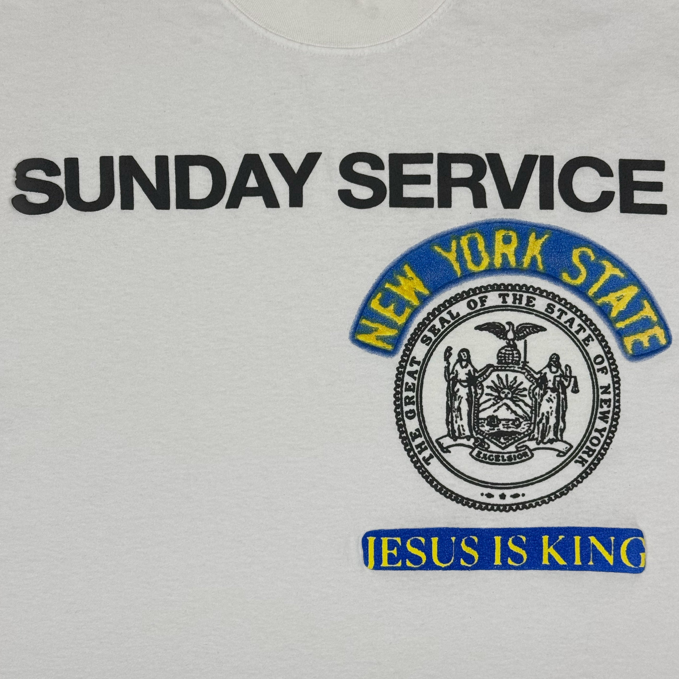Jesus Is King 2019 New York Tee In White