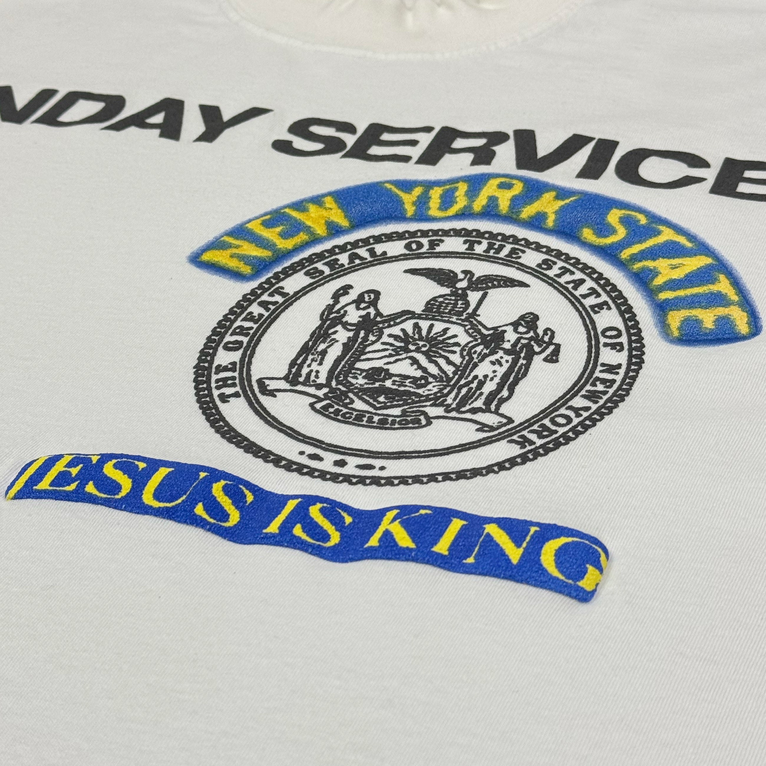Jesus Is King 2019 New York Tee In White