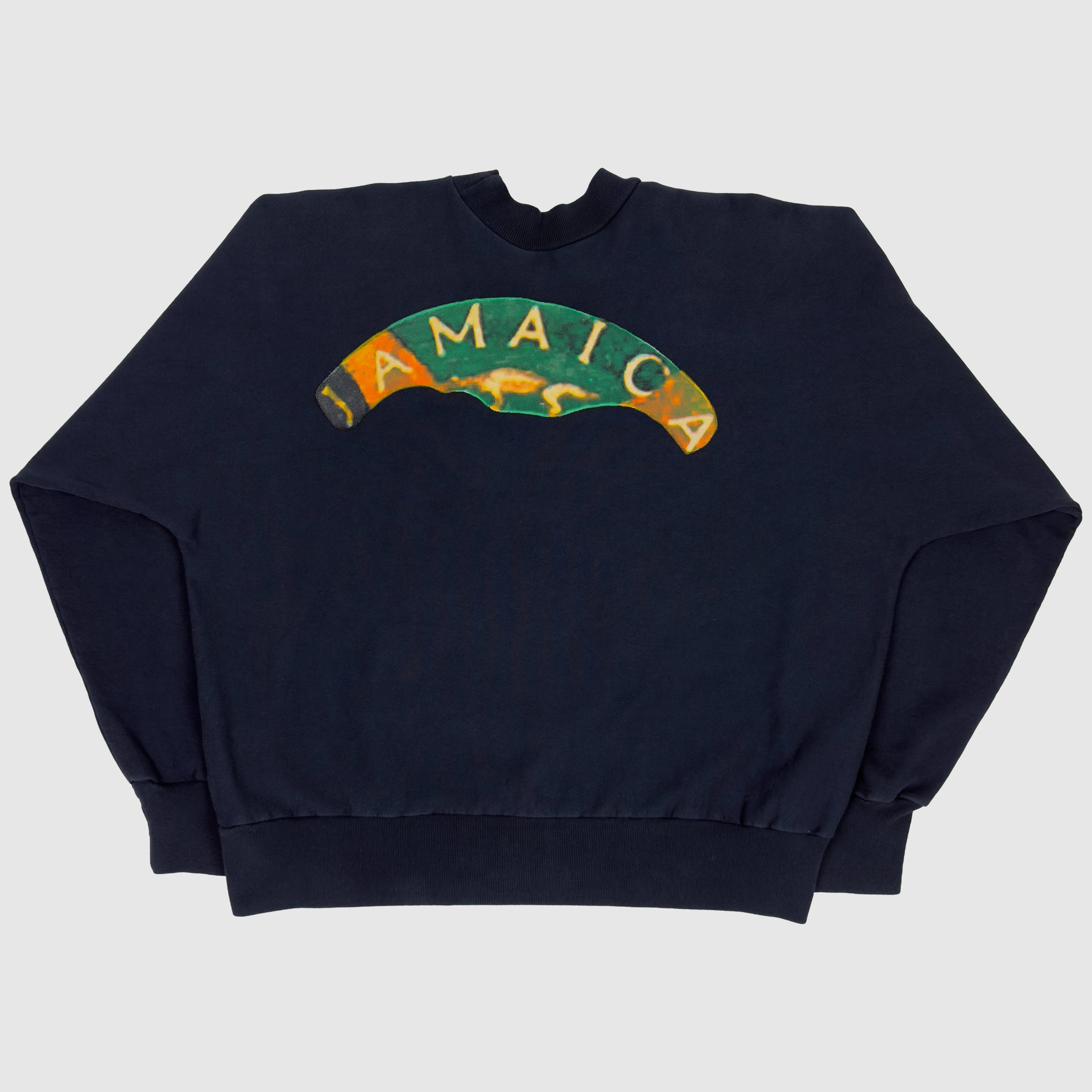 Jesus Is King 2019 Jamaica Sunday Service Crewneck In Navy