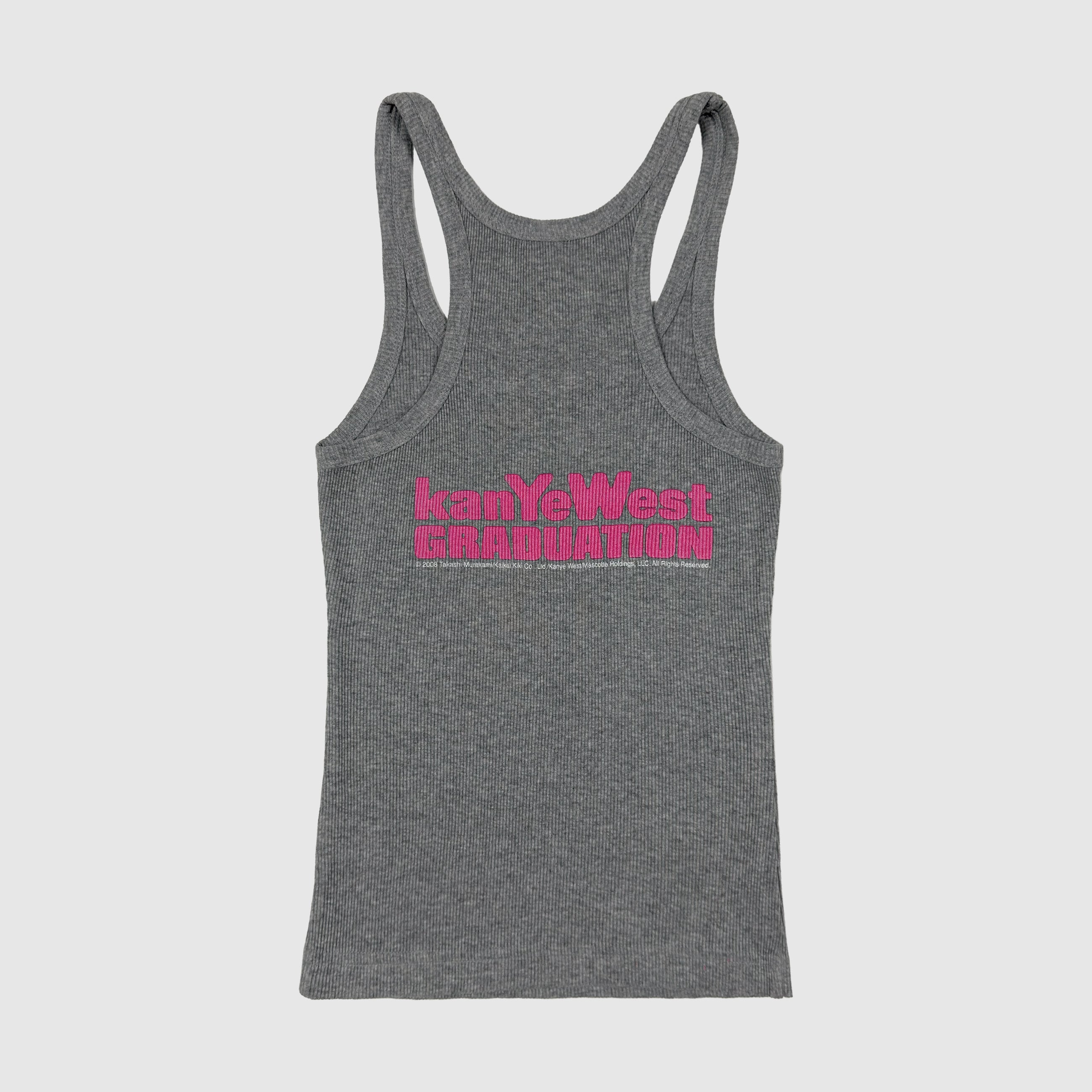 Graduation 2008 Bear Logo Tank Top By Takashi Murakami