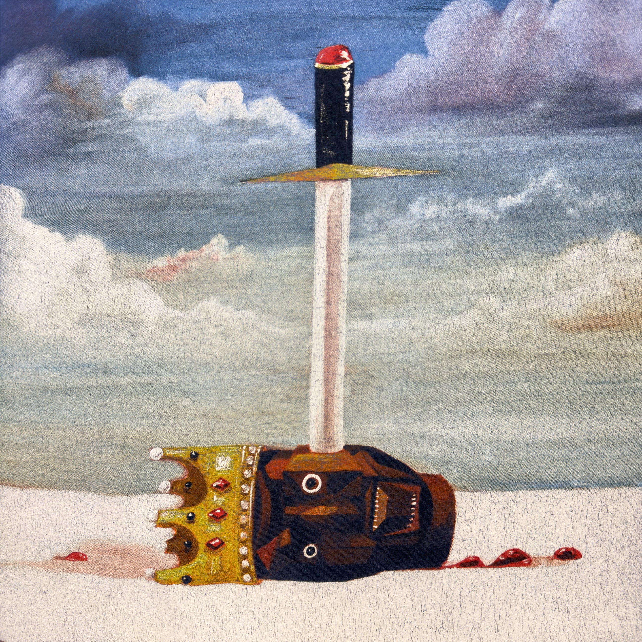 My Beautiful Dark Twisted Fantasy 2010 Power Portrait Tee By George Condo