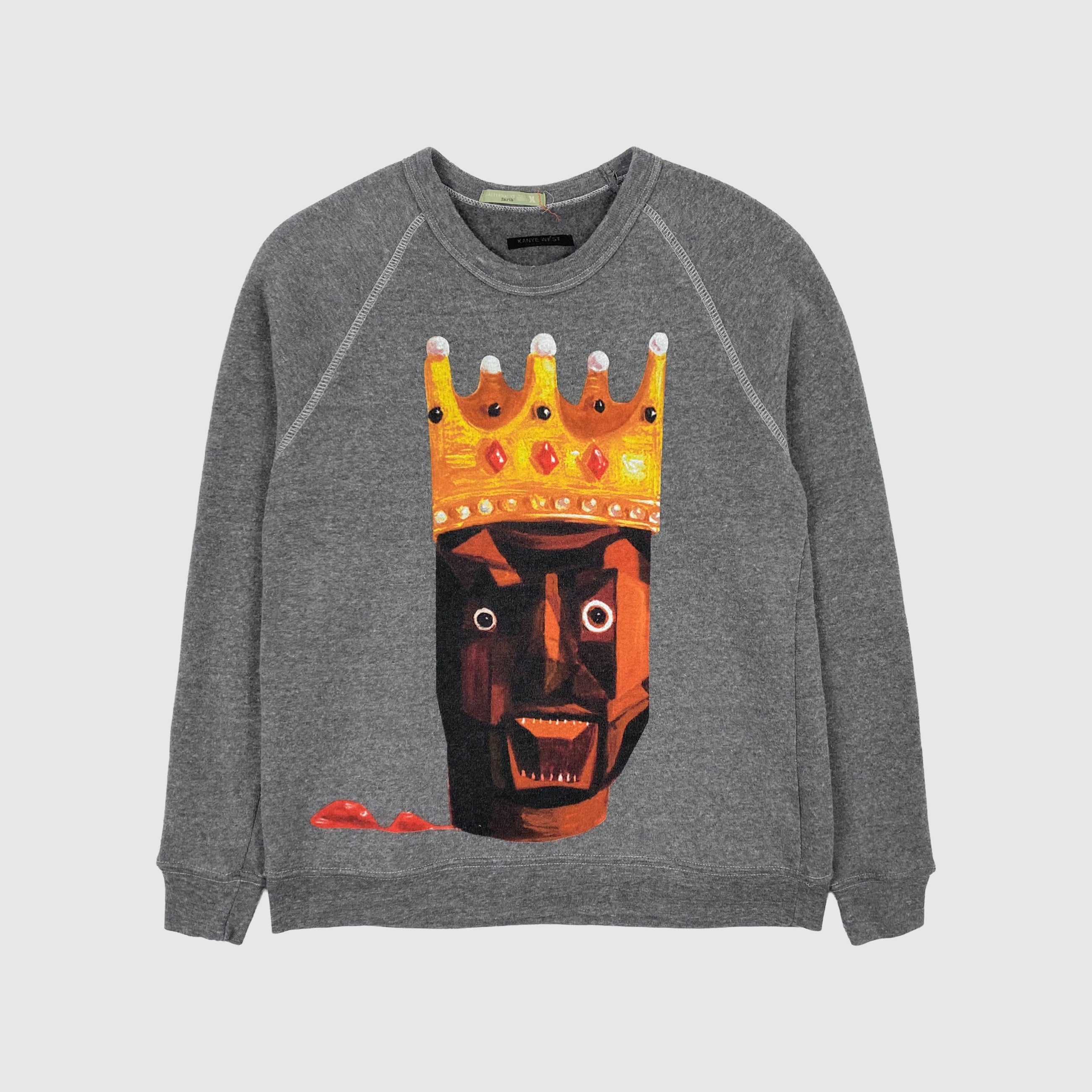 My Beautiful Dark Twisted Fantasy 2010 Power Raglan Crewneck By George Condo