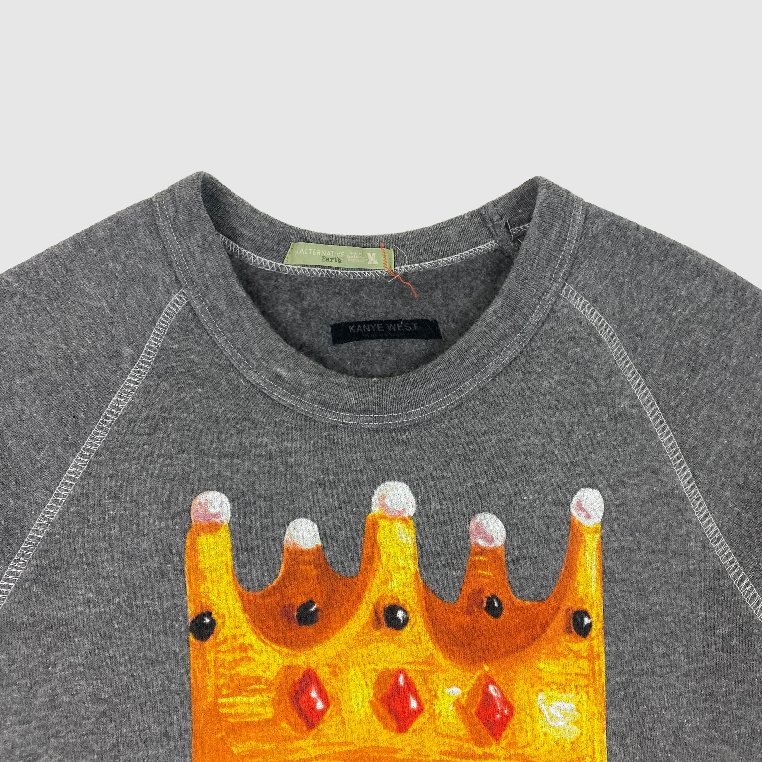 My Beautiful Dark Twisted Fantasy 2010 Power Raglan Crewneck By George Condo