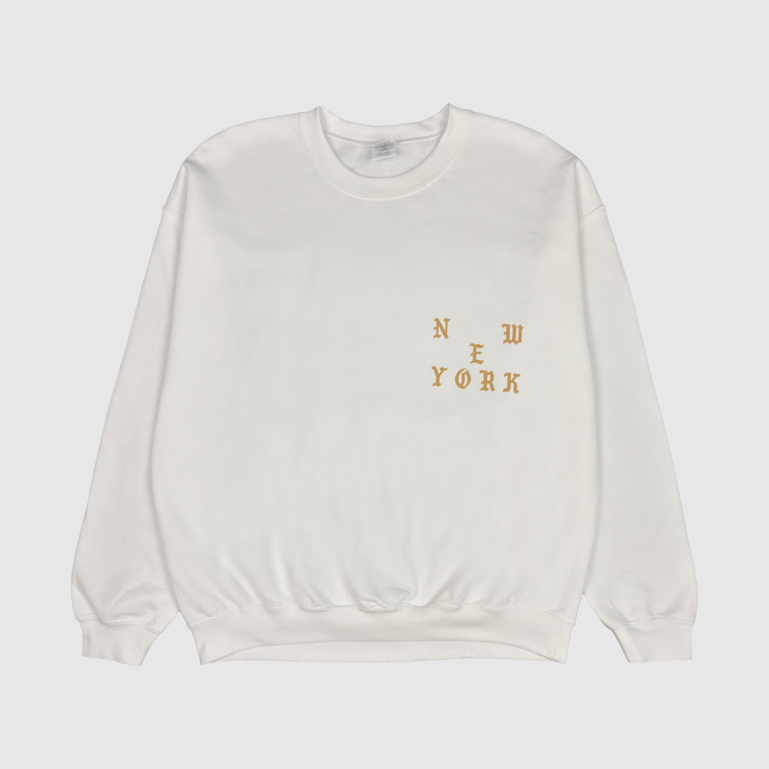 The Life of Pablo 2016 'Real Friends' Crewneck In White