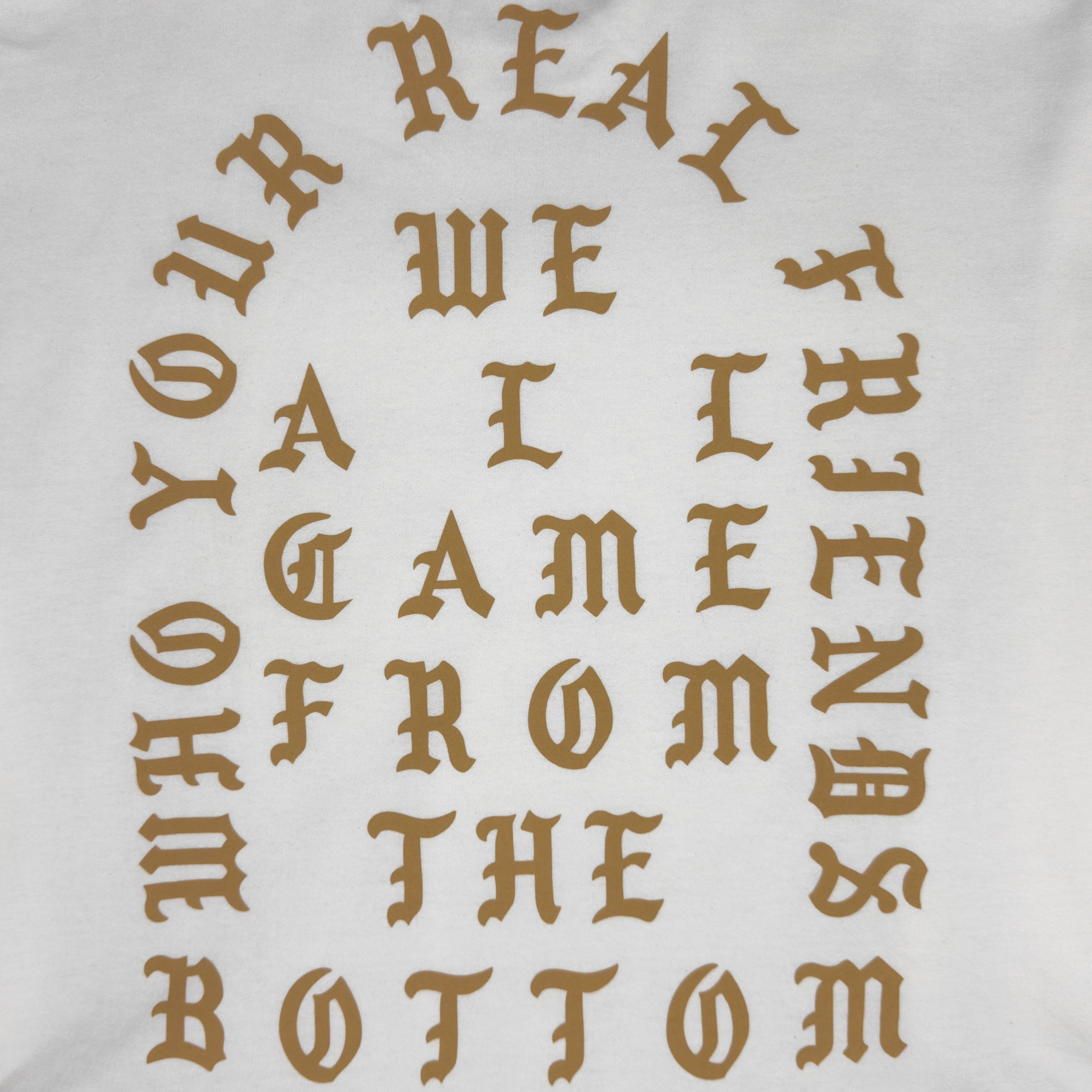 The Life of Pablo 2016 'Real Friends' Crewneck In White