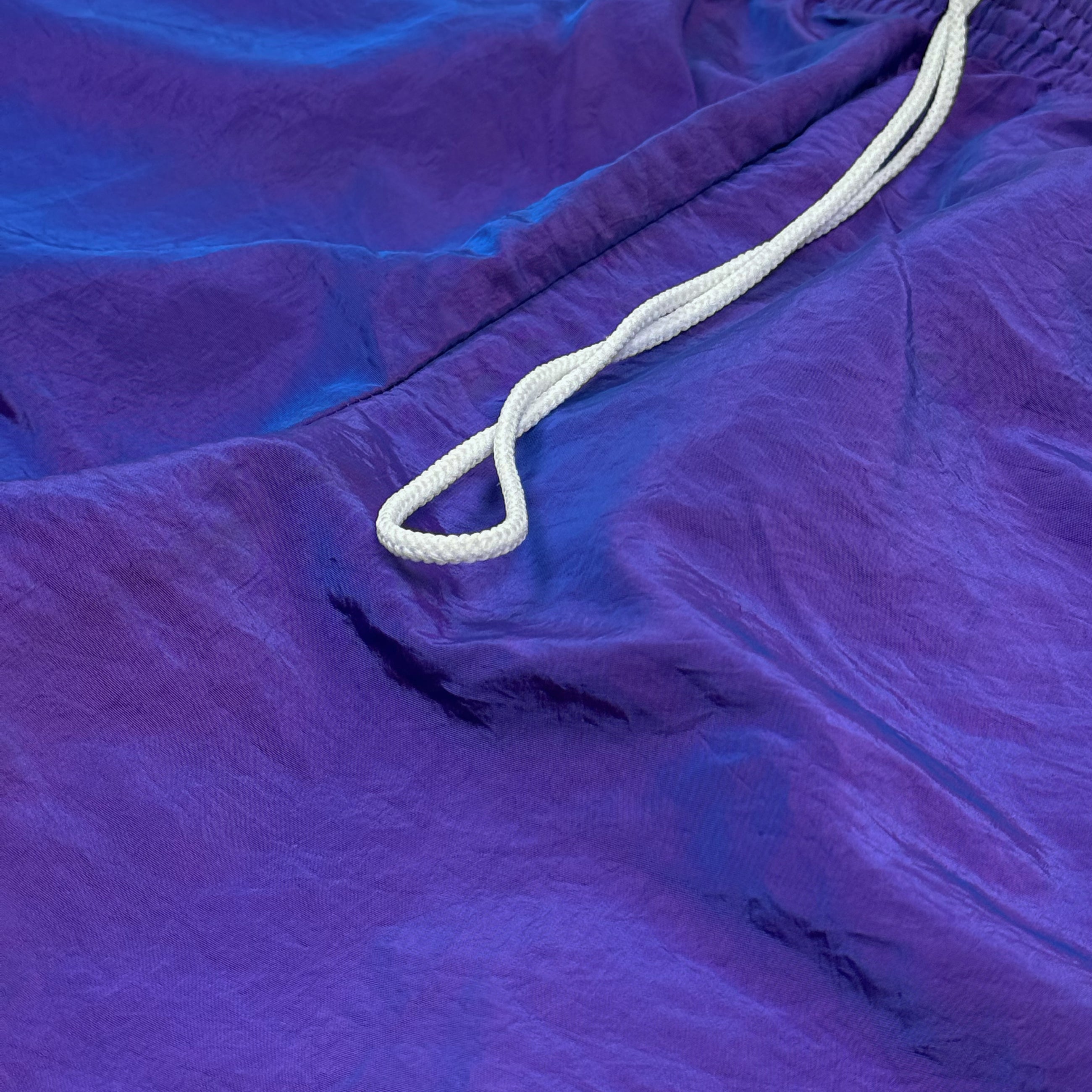 Vintage 1990's Boxy Shorts In Iridescent Purple