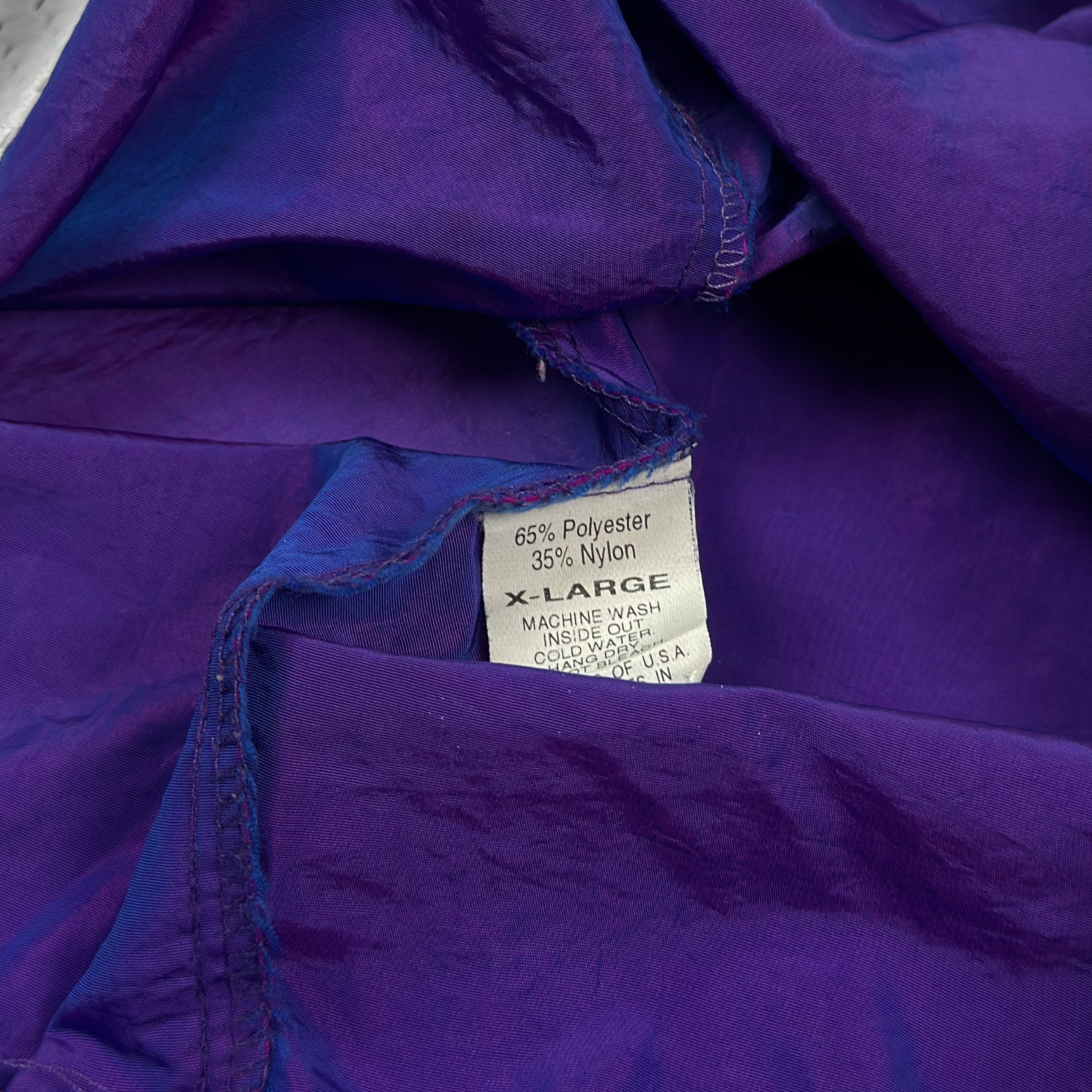 Vintage 1990's Boxy Shorts In Iridescent Purple