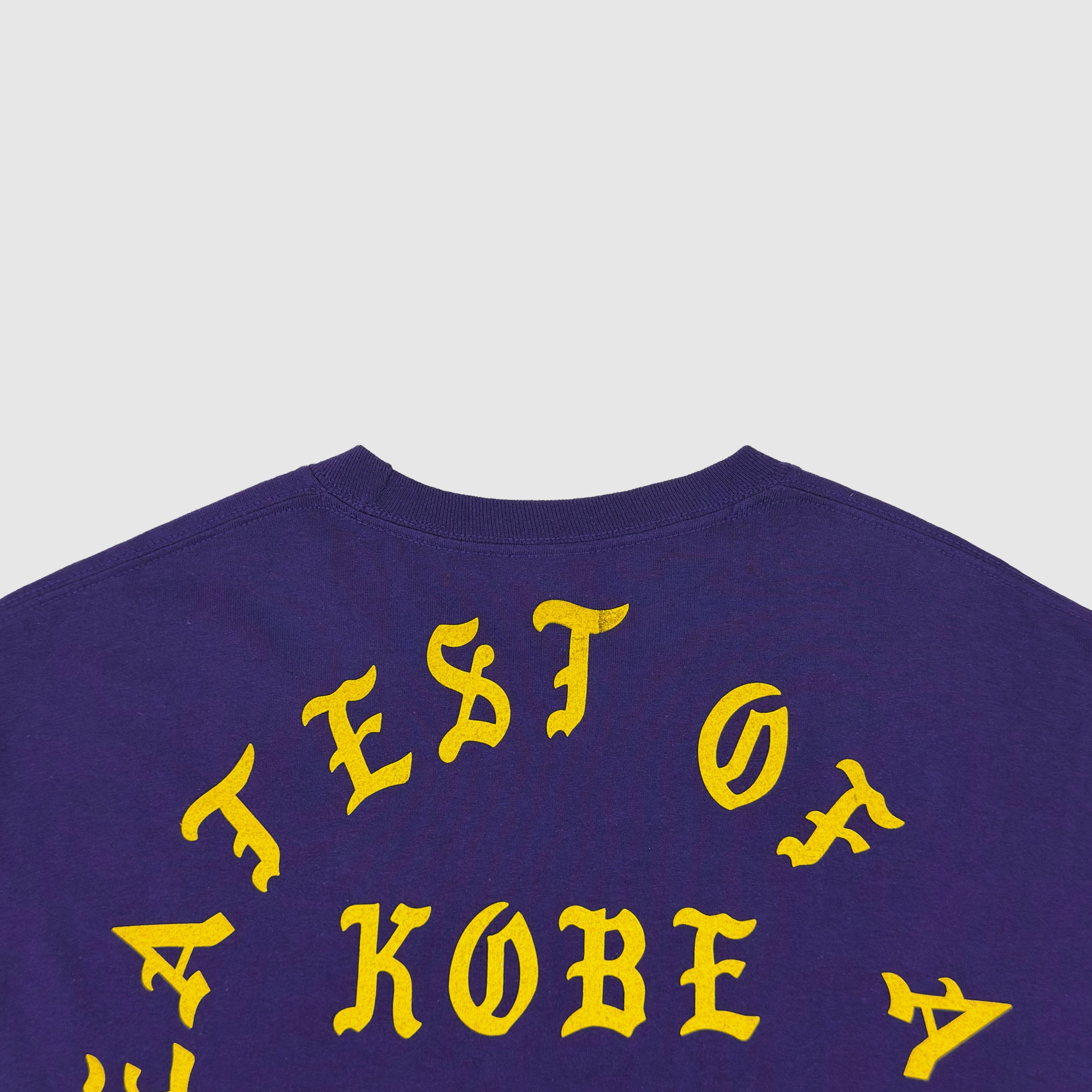 The Life of Pablo 2016 Unreleased ‘I Feel Like Kobe’ Long Sleeve In Purple
