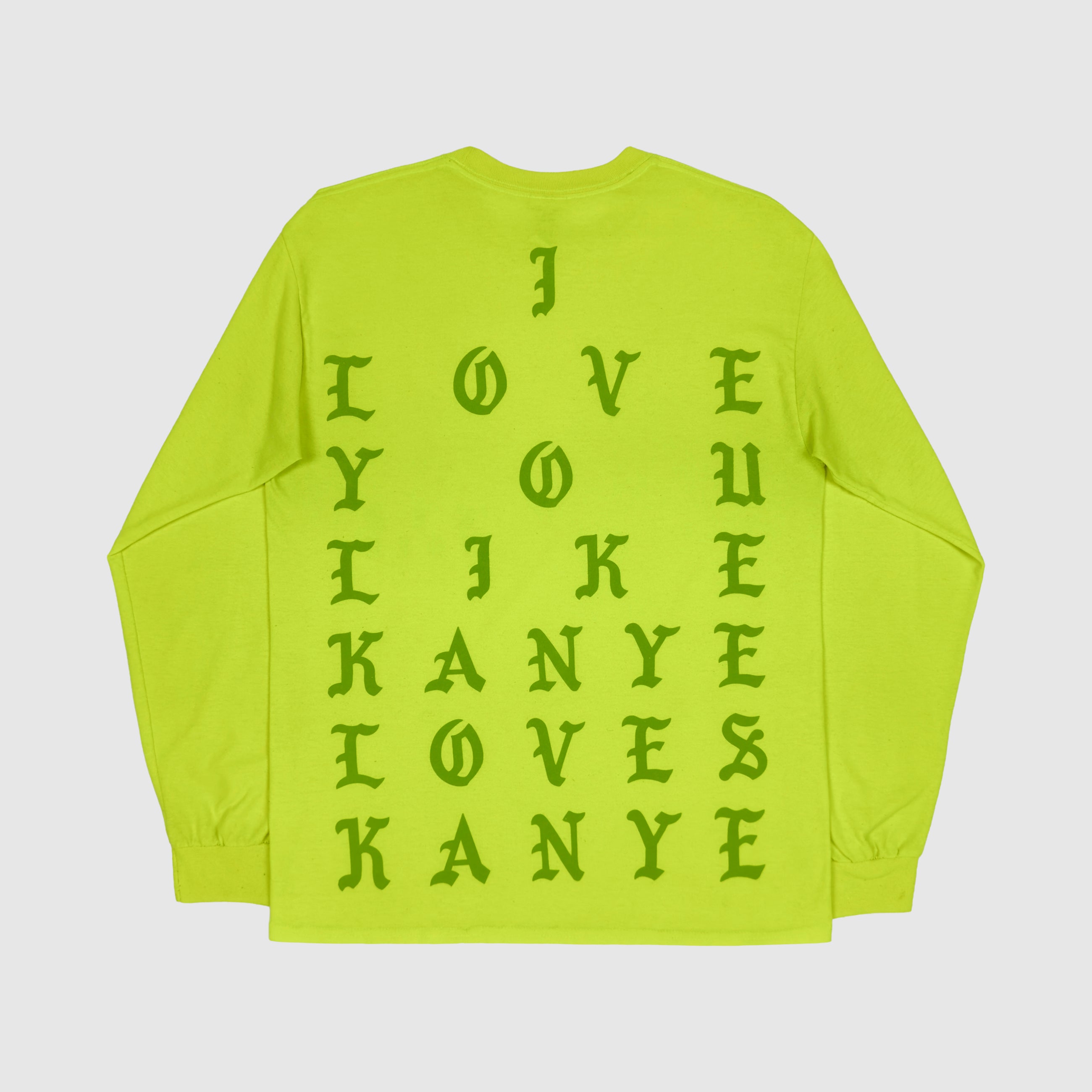 The Life of Pablo 2016 New York ‘I Love You’ Long Sleeve