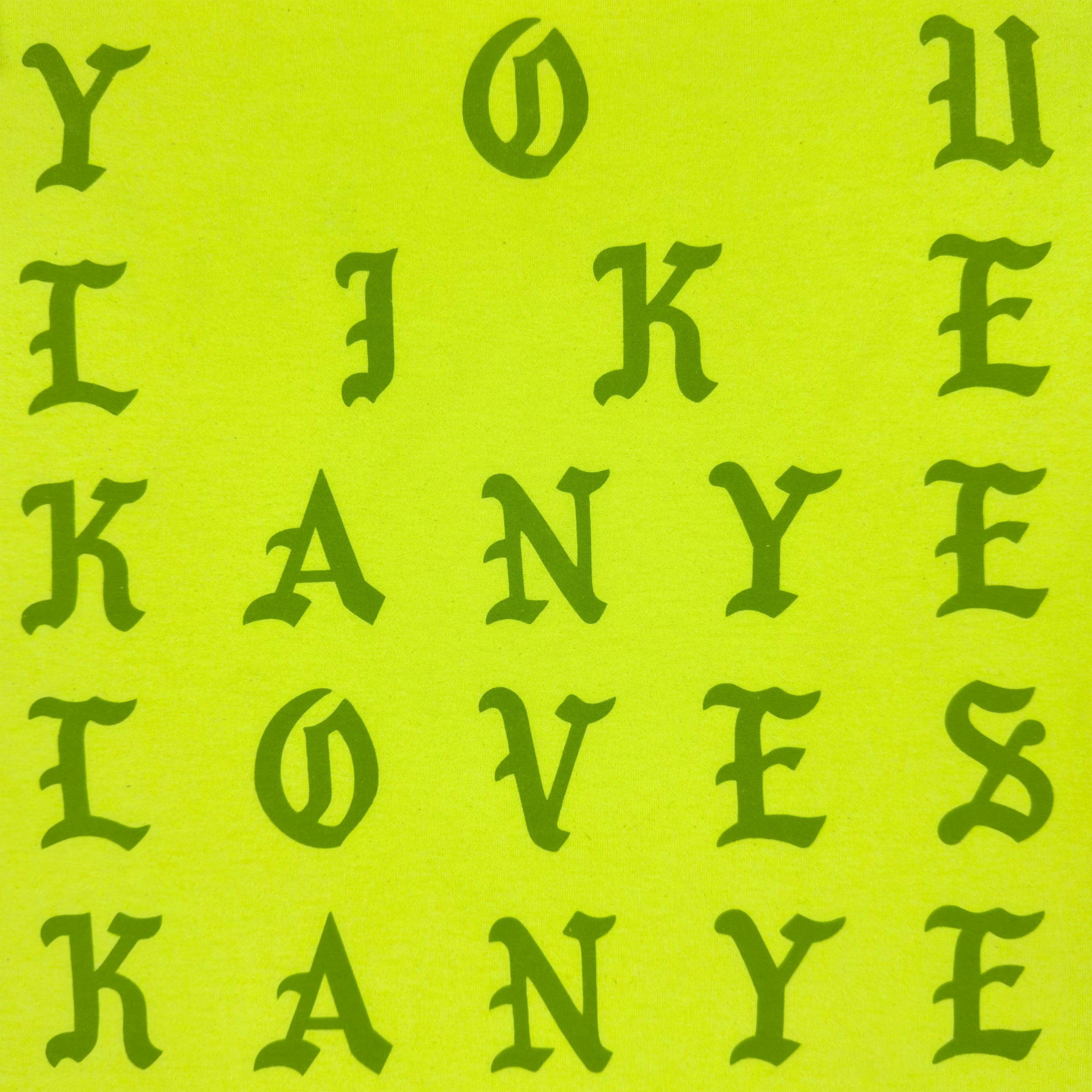 The Life of Pablo 2016 New York ‘I Love You’ Long Sleeve