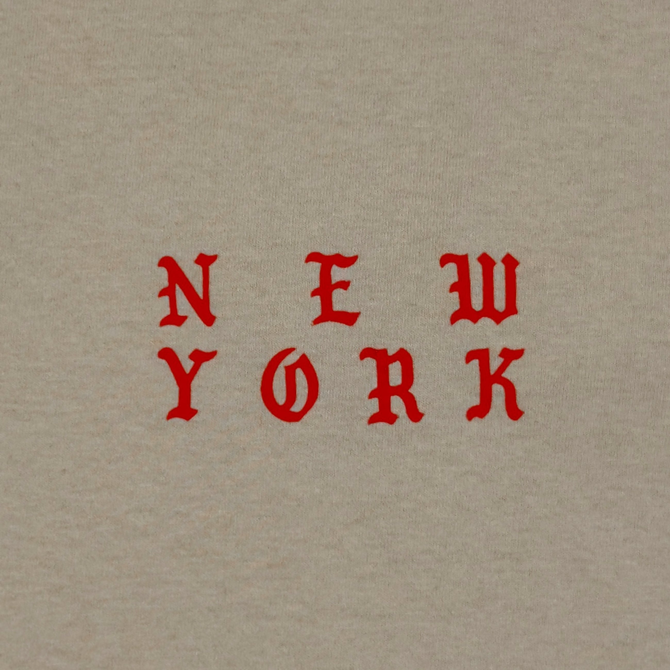 The Life of Pablo 2016 New York 'Wolves' Long Sleeve In Sand