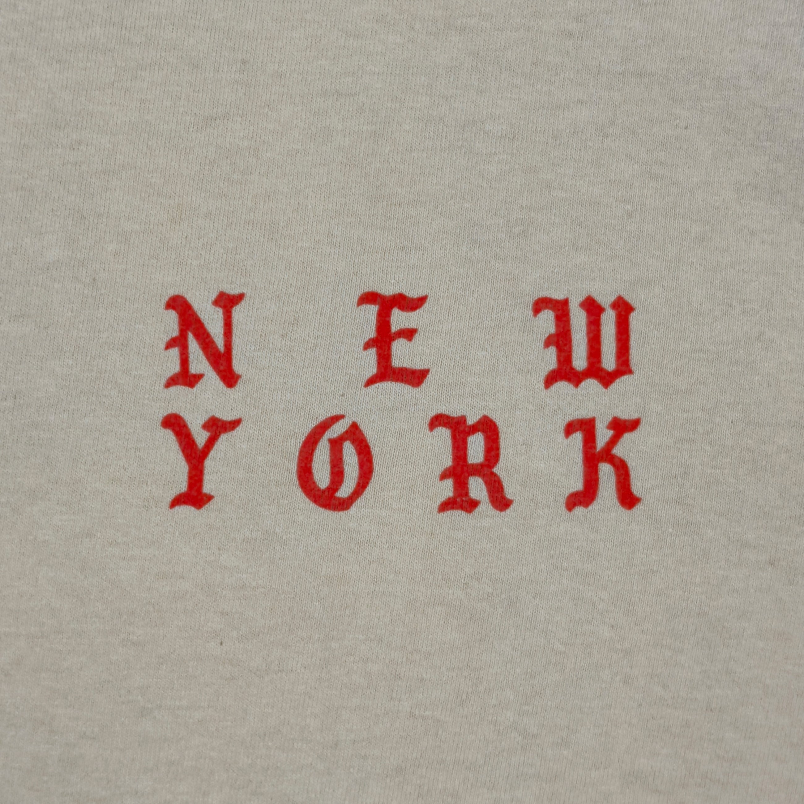 The Life of Pablo 2016 New York '30 Hours' Long Sleeve In Sand